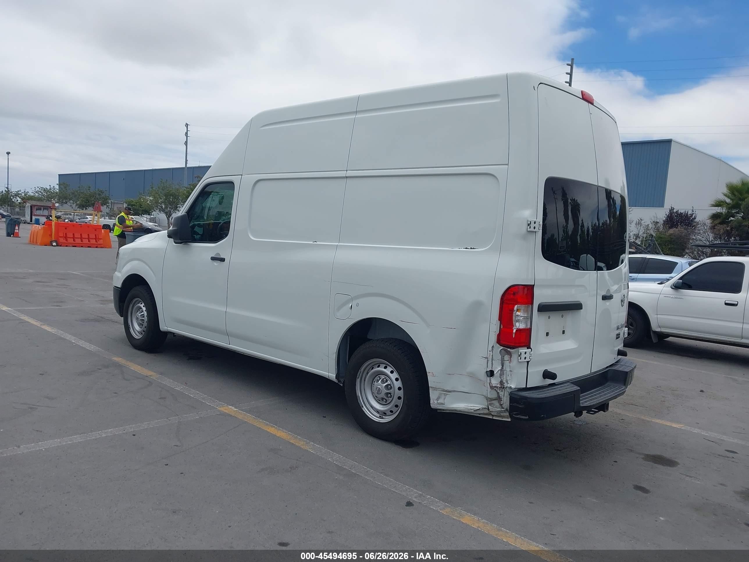 2014 Nissan Nv Cargo Nv2500 Hd S V6 White vin: 1N6BF0LX0EN101448