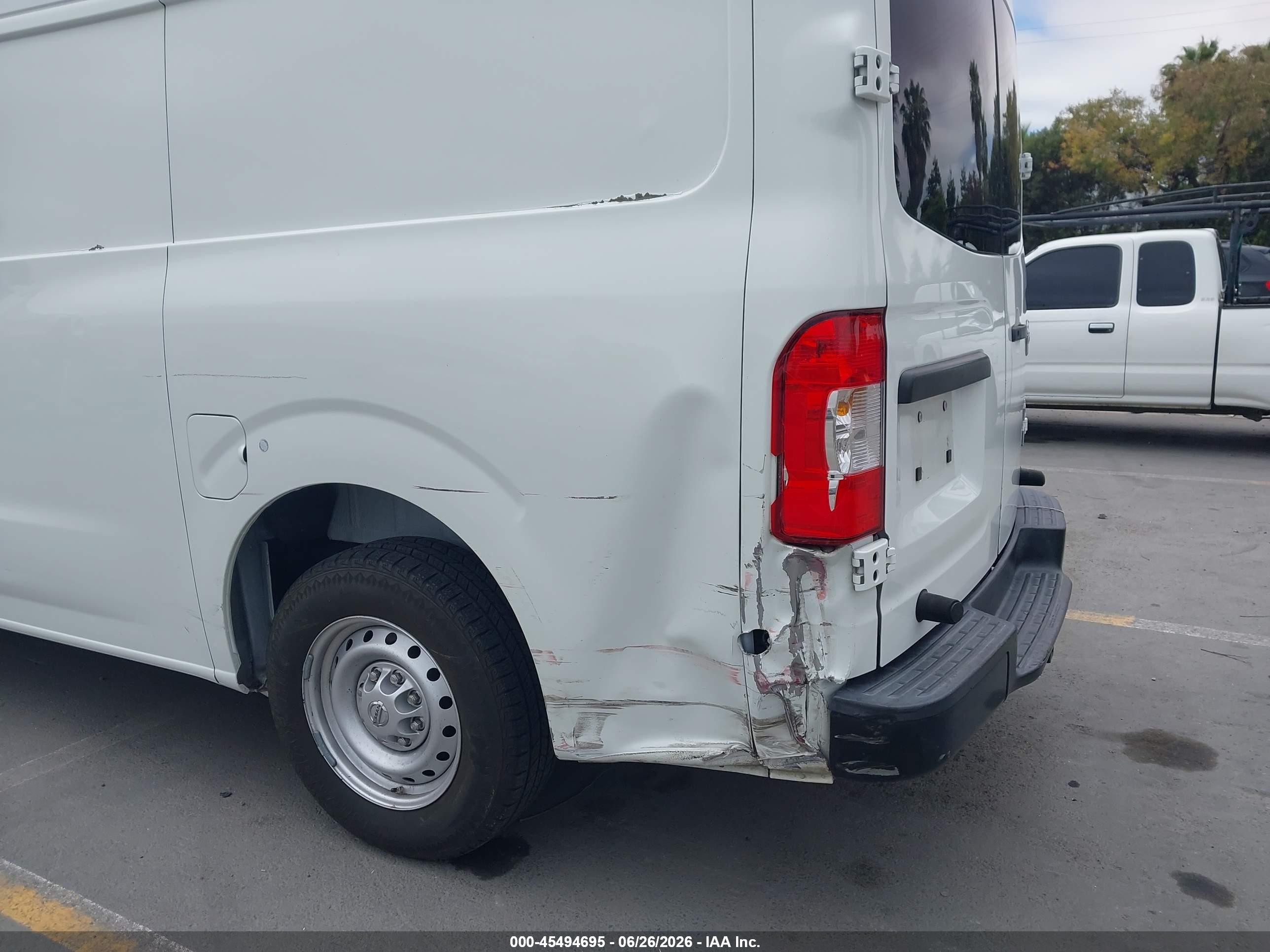 2014 Nissan Nv Cargo Nv2500 Hd S V6 White vin: 1N6BF0LX0EN101448