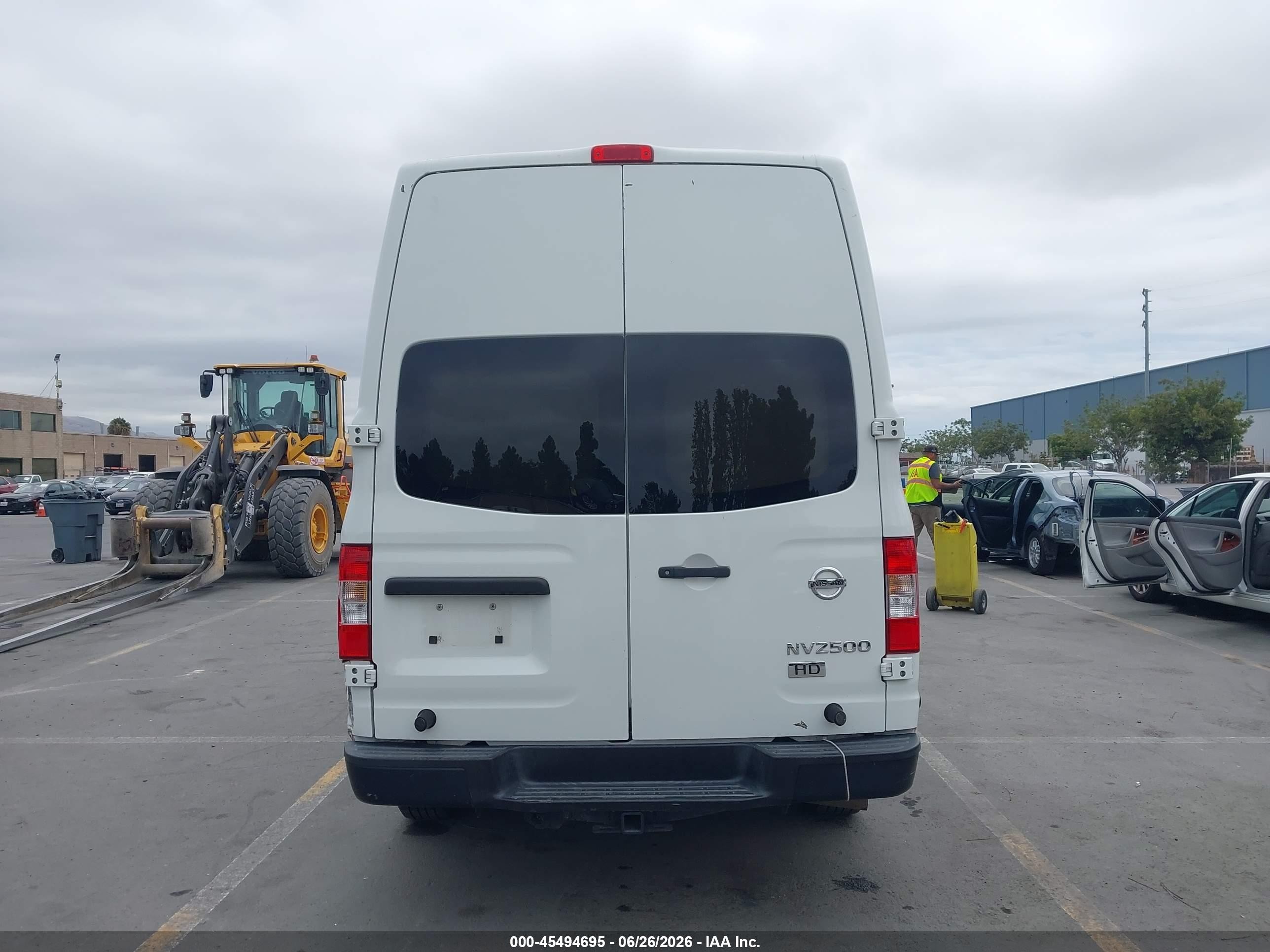 2014 Nissan Nv Cargo Nv2500 Hd S V6 White vin: 1N6BF0LX0EN101448