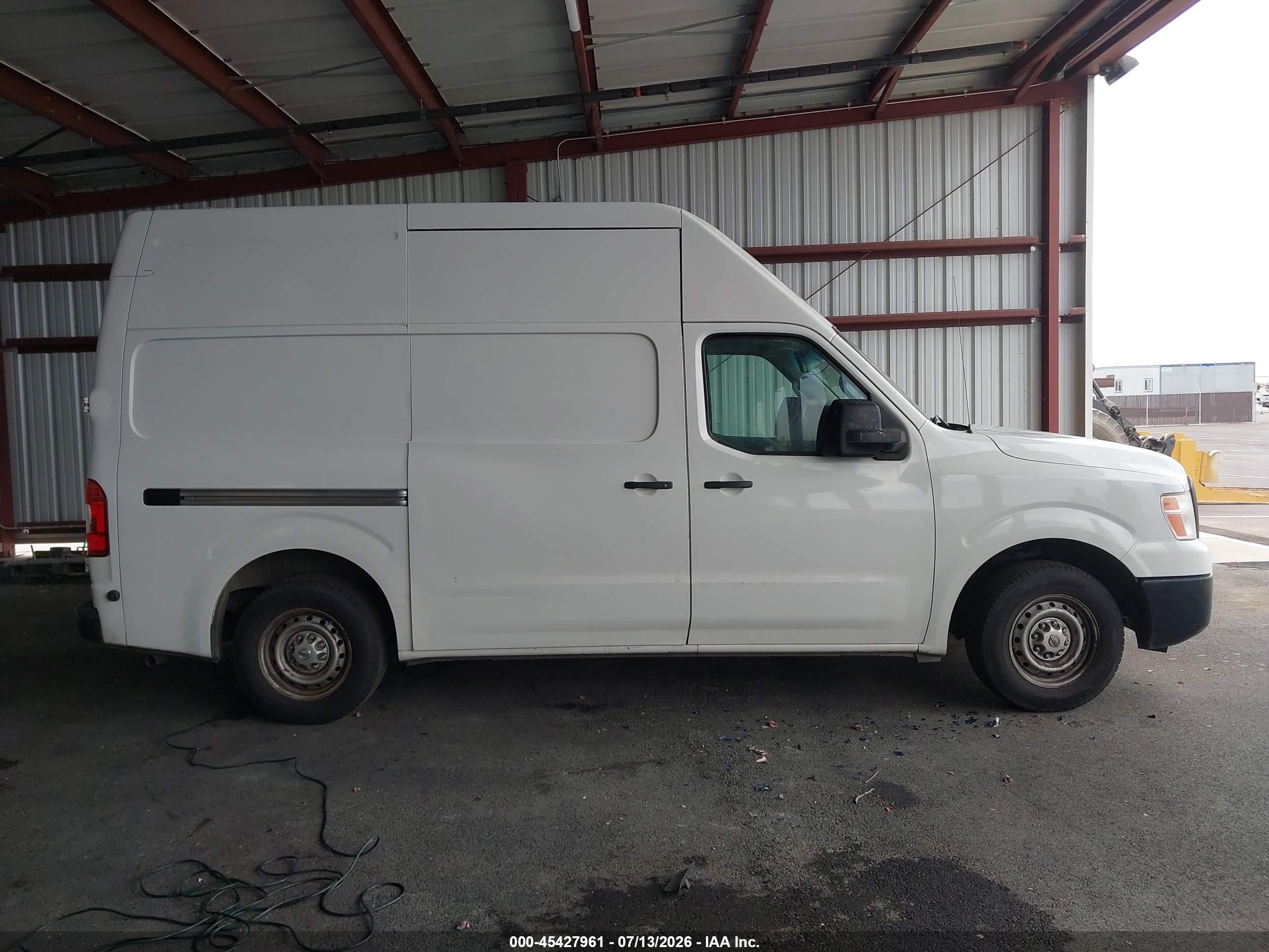 2015 Nissan Nv Cargo Nv2500 Hd S V6 White vin: 1N6BF0LY1FN802090