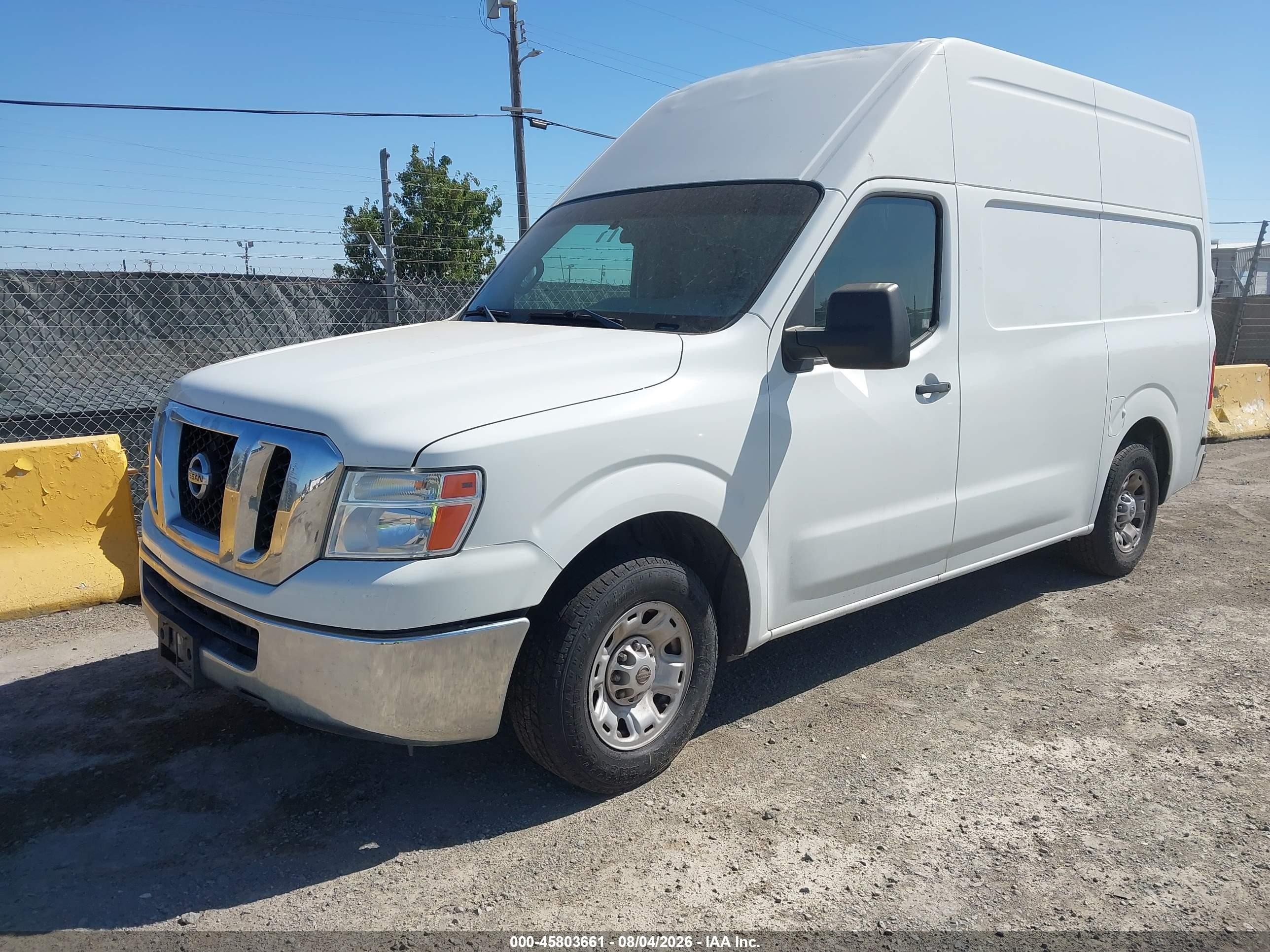 2013 Nissan Nv Cargo Nv2500 Hd Sv V6 White vin: 1N6BF0LY3DN110409