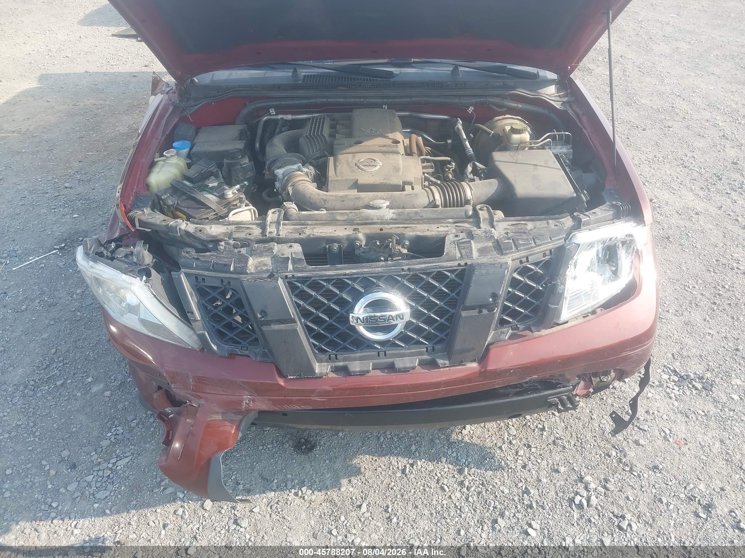 2017 Nissan Frontier Sv Orange vin: 1N6DD0ER0HN710086