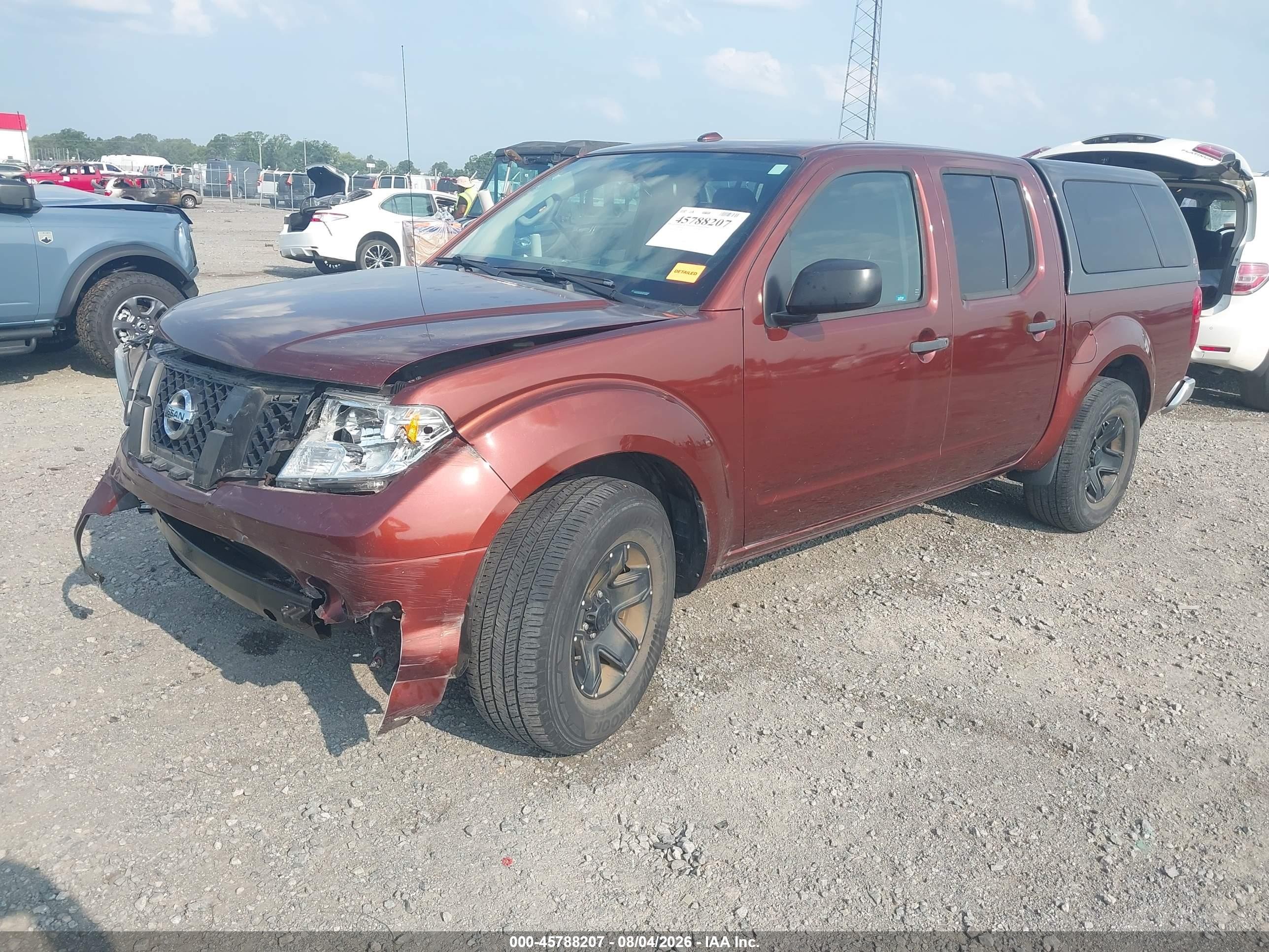 2017 Nissan Frontier Sv Orange vin: 1N6DD0ER0HN710086