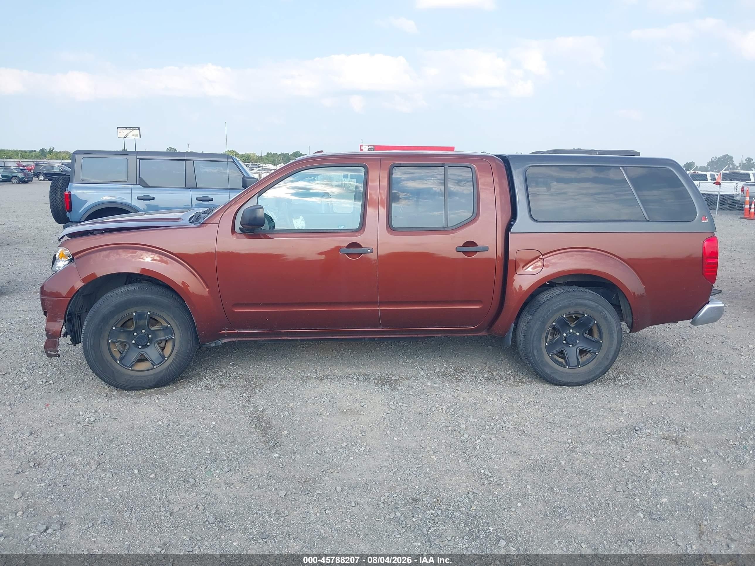 2017 Nissan Frontier Sv Orange vin: 1N6DD0ER0HN710086