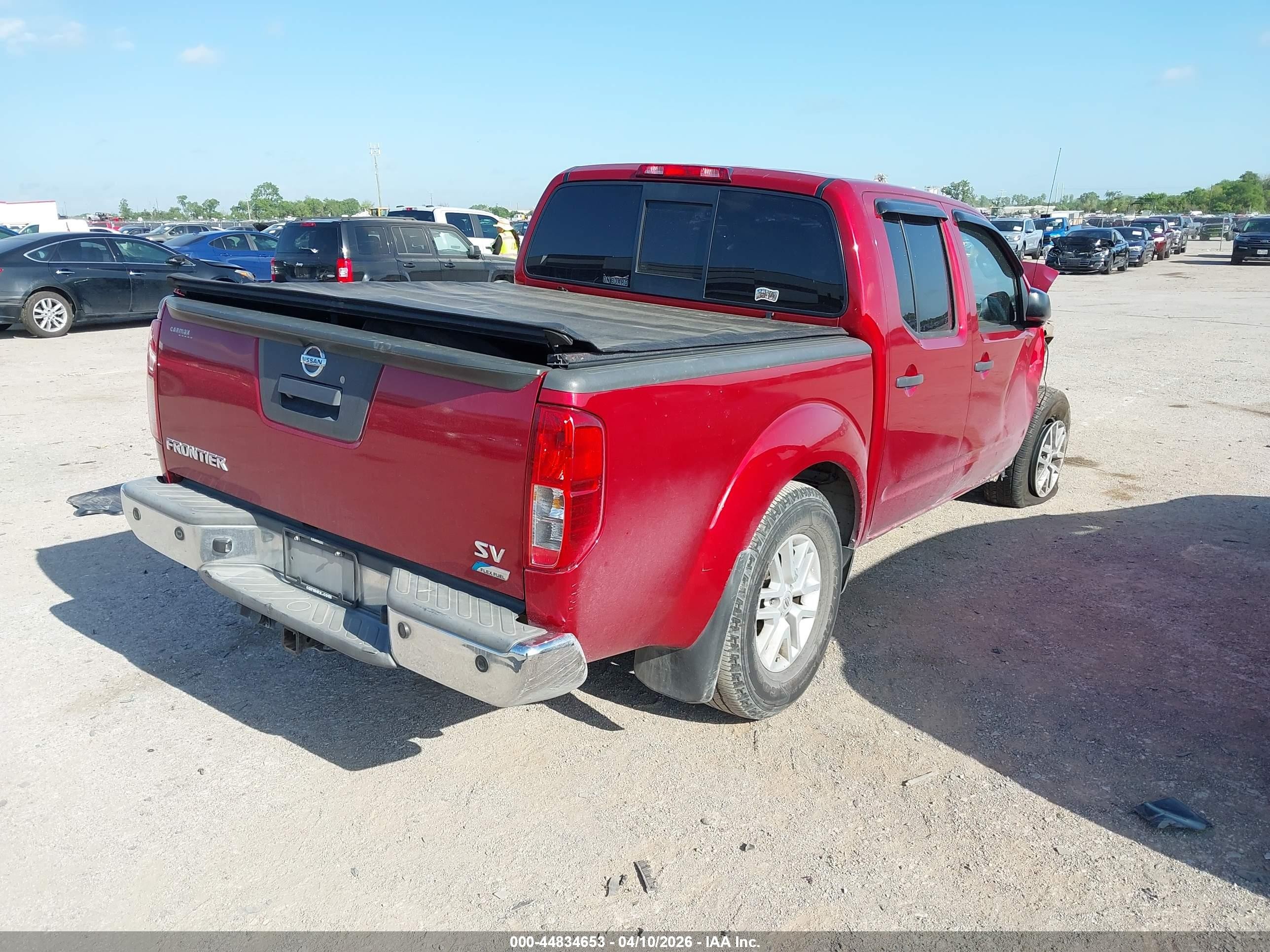 2017 Nissan Frontier Sv Red vin: 1N6DD0ER8HN726472