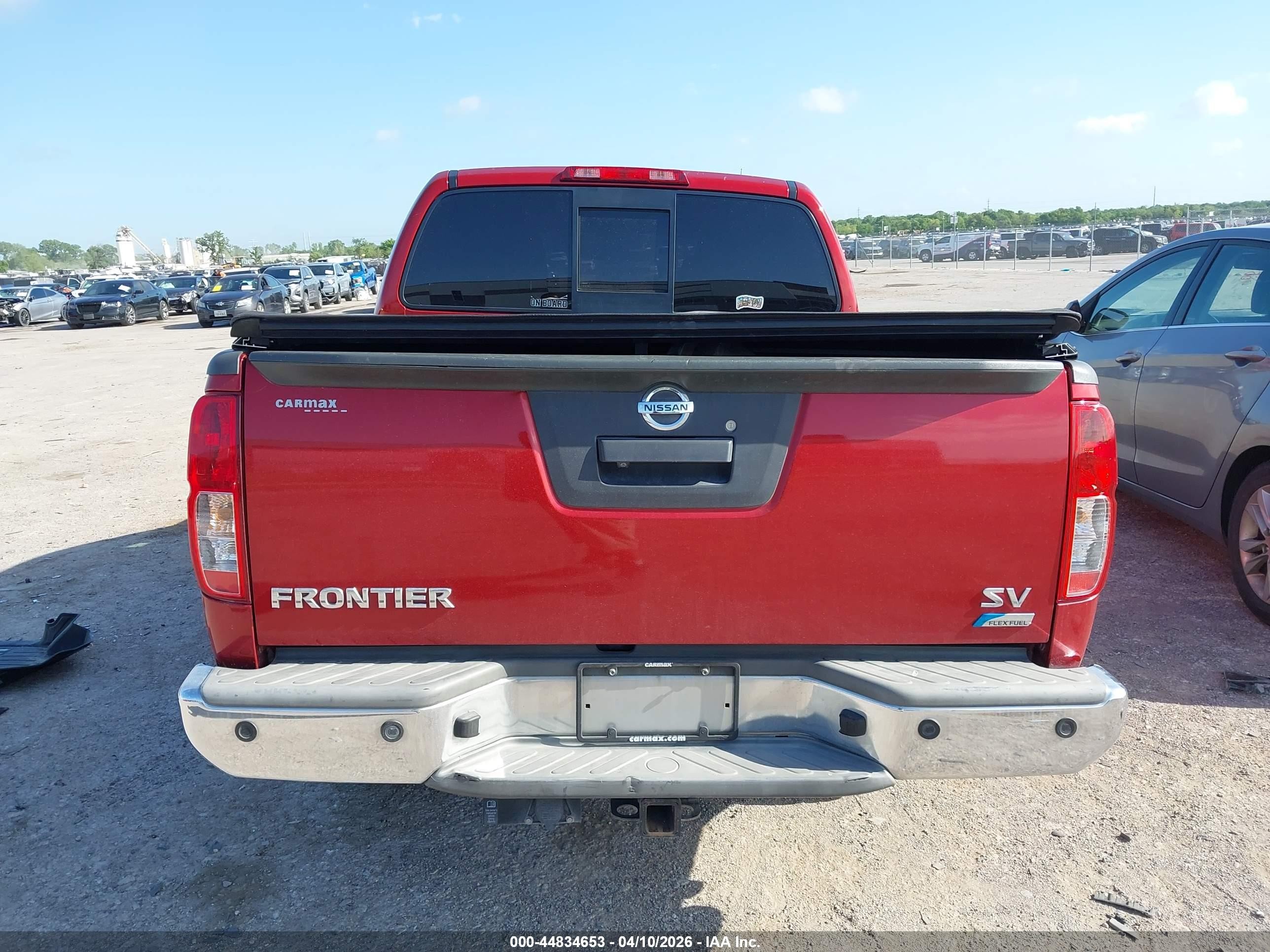 2017 Nissan Frontier Sv Red vin: 1N6DD0ER8HN726472