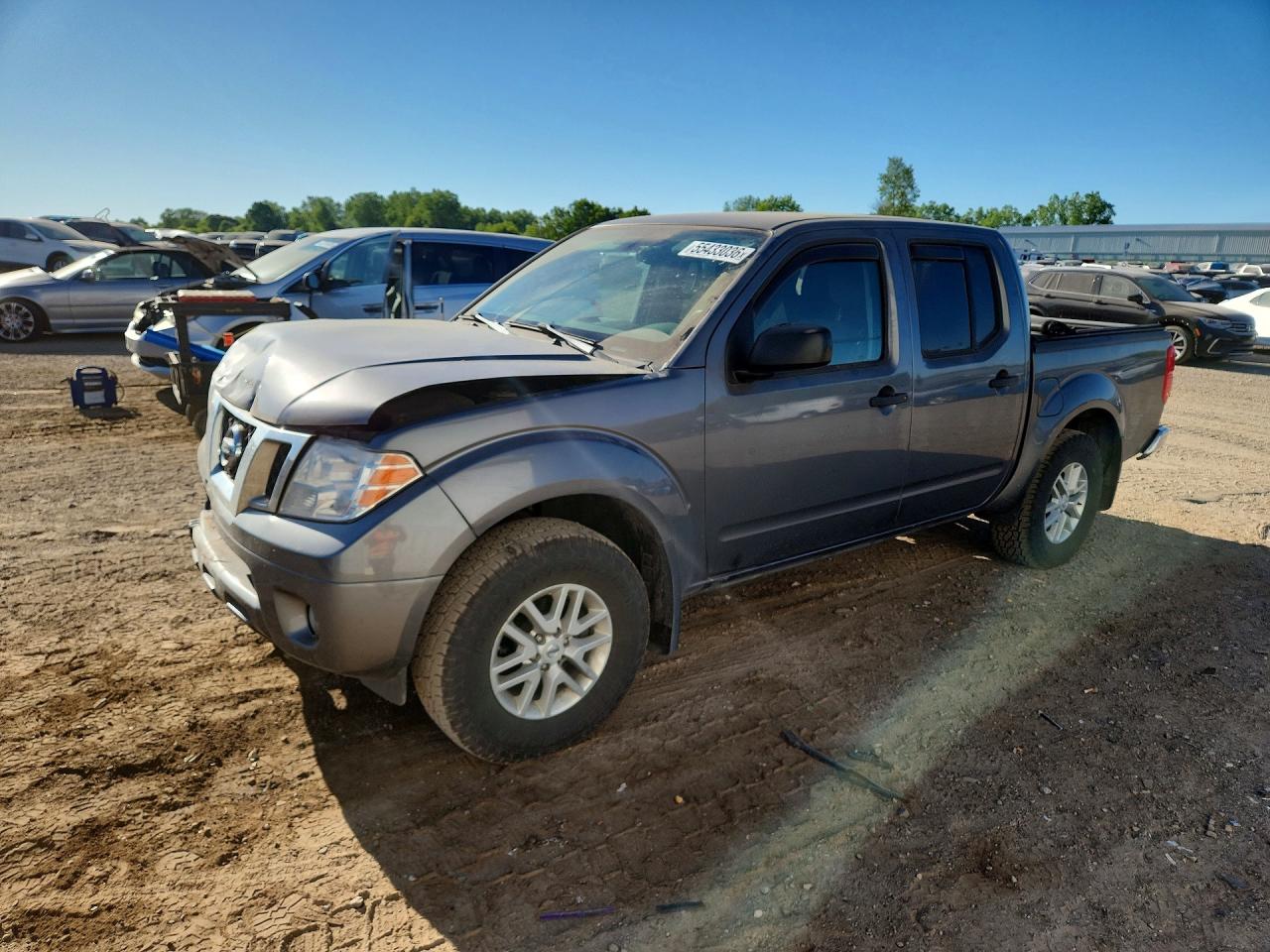 2019 Nissan Frontier Sv Gray vin: 1N6DD0EV0KN700212