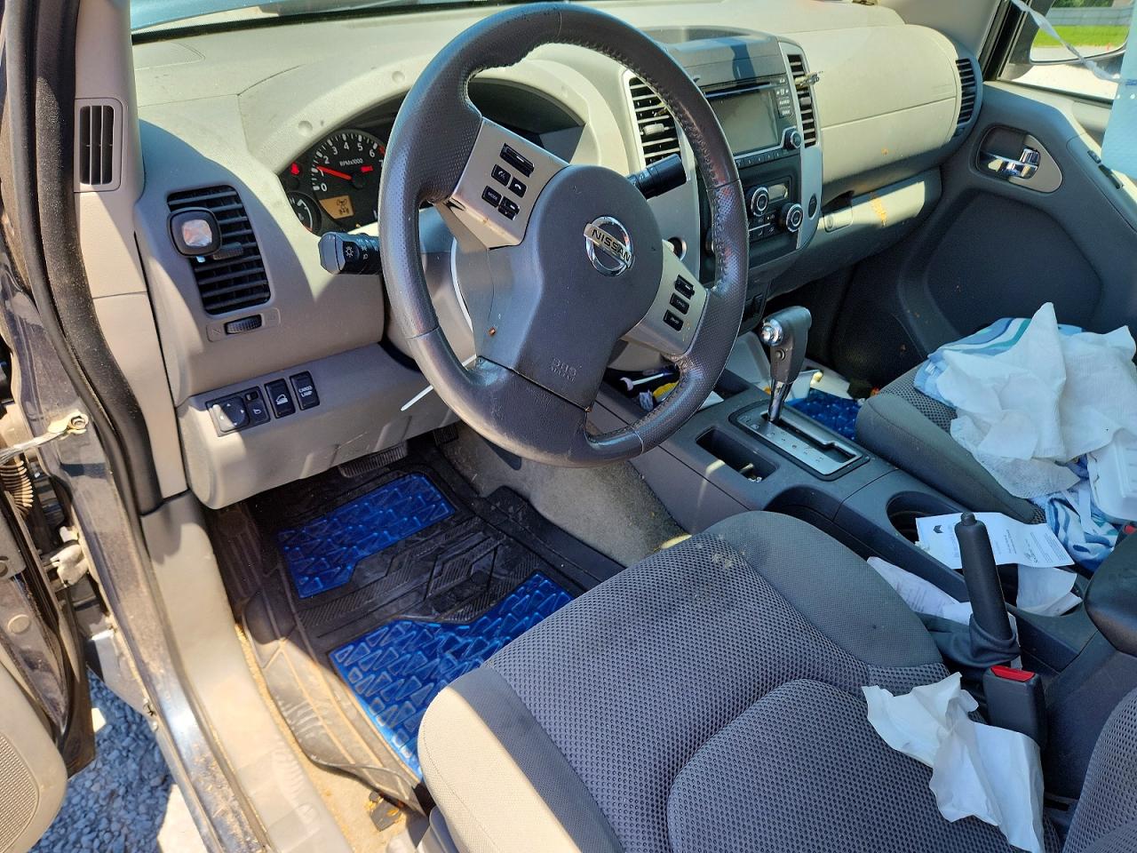 2017 Nissan Frontier Sv Gray vin: 1N6DD0FV8HN724880