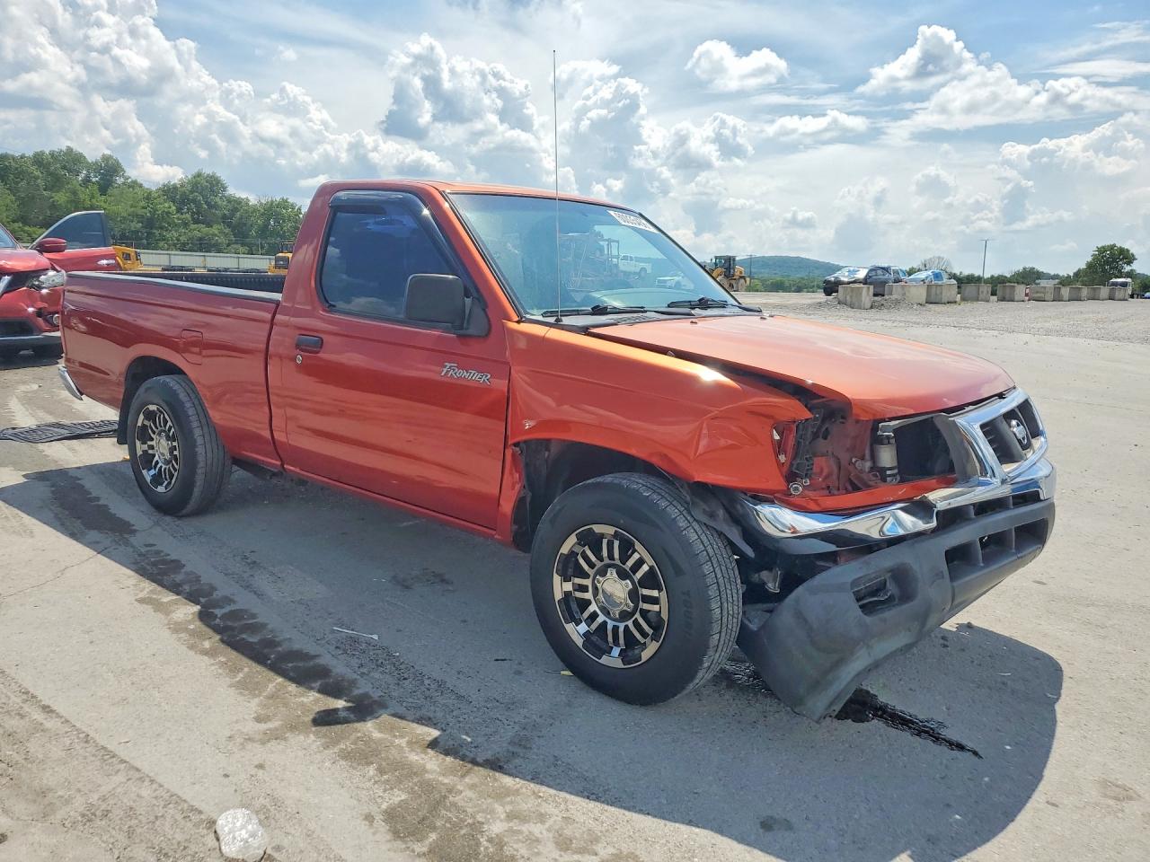 1998 Nissan Frontier Xe Оранжевый vin: 1N6DD21S1WC302094