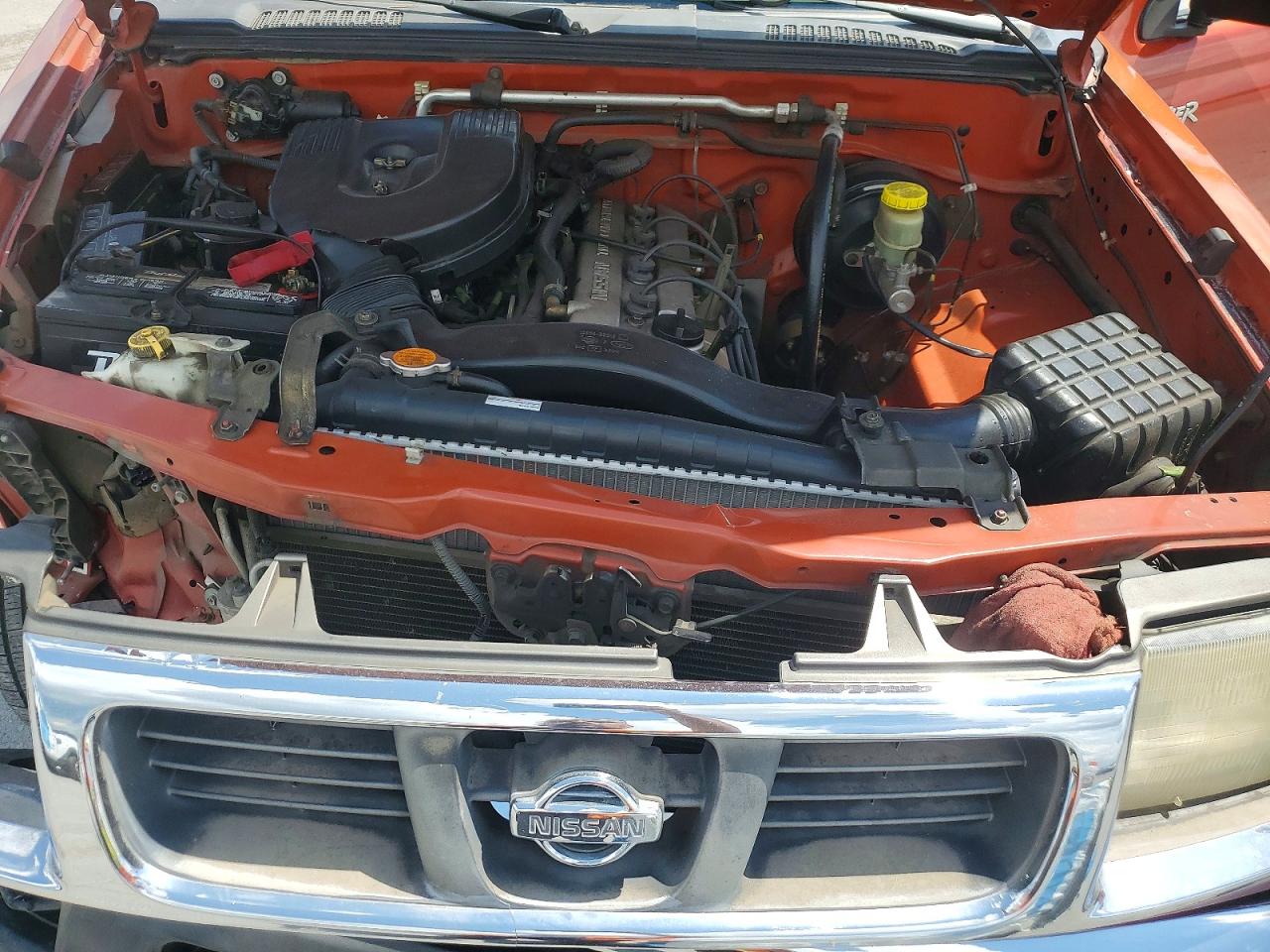 1998 Nissan Frontier Xe Оранжевый vin: 1N6DD21S1WC302094