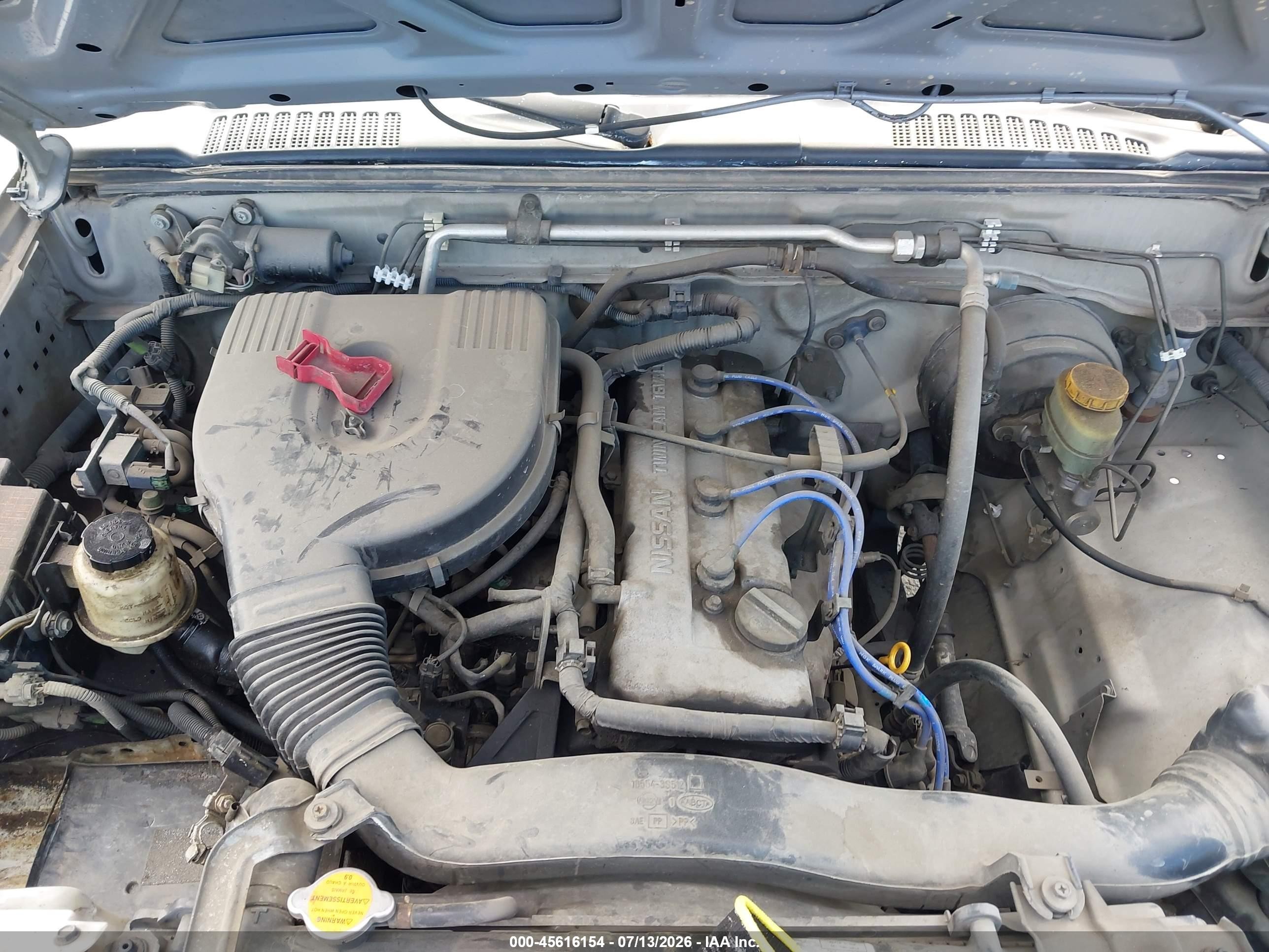 2000 Nissan Frontier Xe Gray vin: 1N6DD21S2YC335446