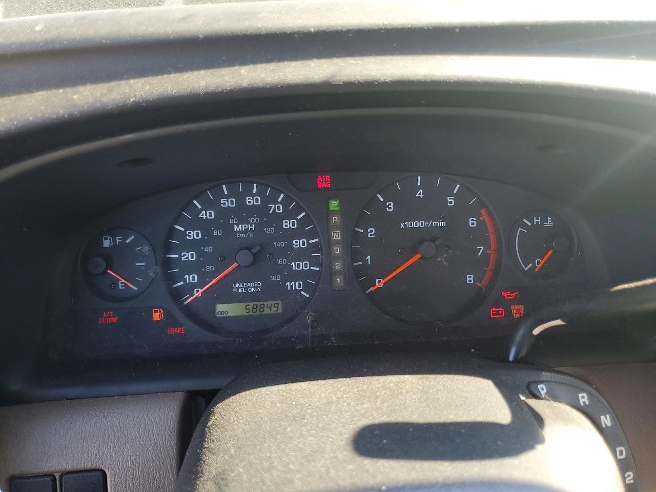 2000 Nissan Frontier Xe Black vin: 1N6DD21S7YC346135