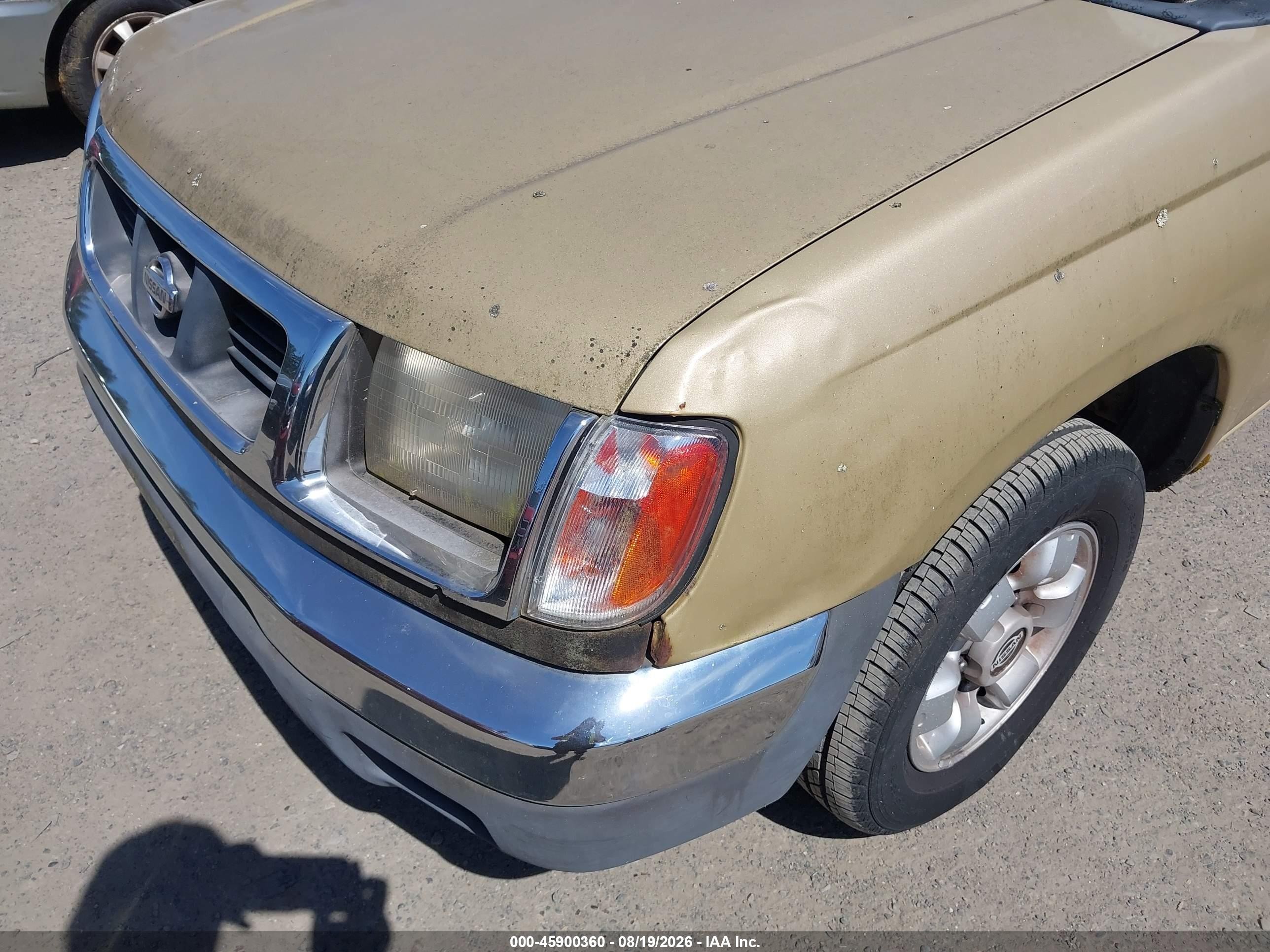 1998 Nissan Frontier Standard/xe Gold vin: 1N6DD21S8WC339241