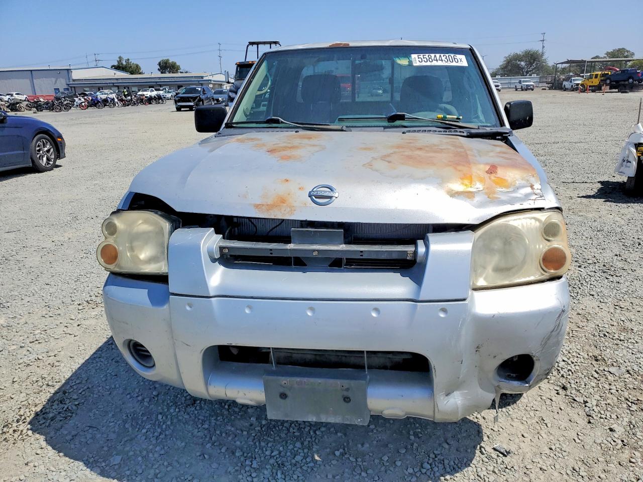 2002 Nissan Frontier King Cab Xe Silver vin: 1N6DD26S02C346820