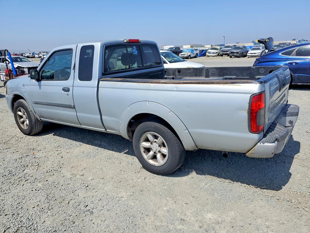 2002 Nissan Frontier King Cab Xe Silver vin: 1N6DD26S02C346820