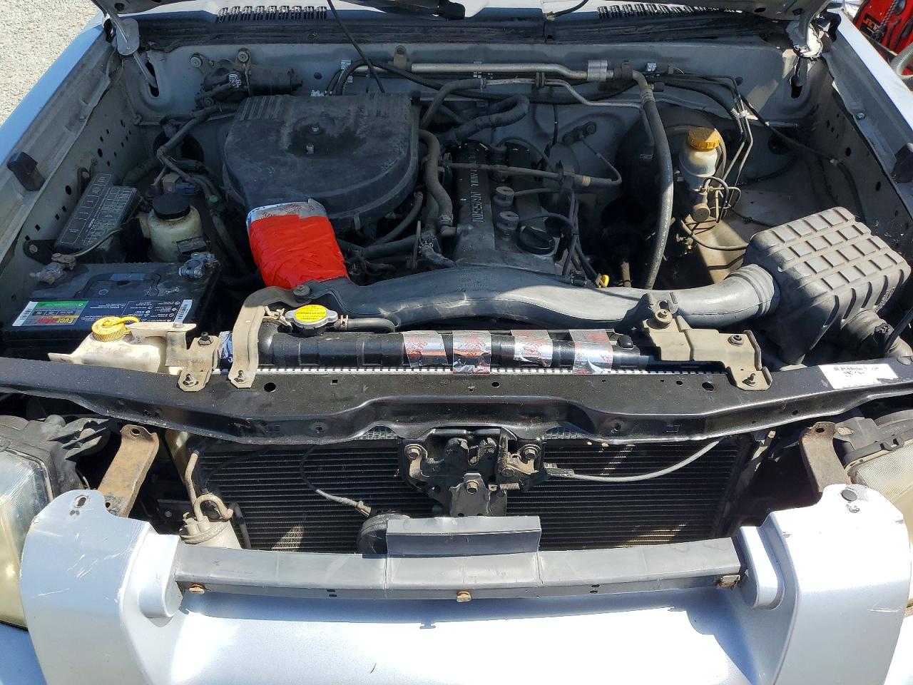 2002 Nissan Frontier King Cab Xe Silver vin: 1N6DD26S02C346820