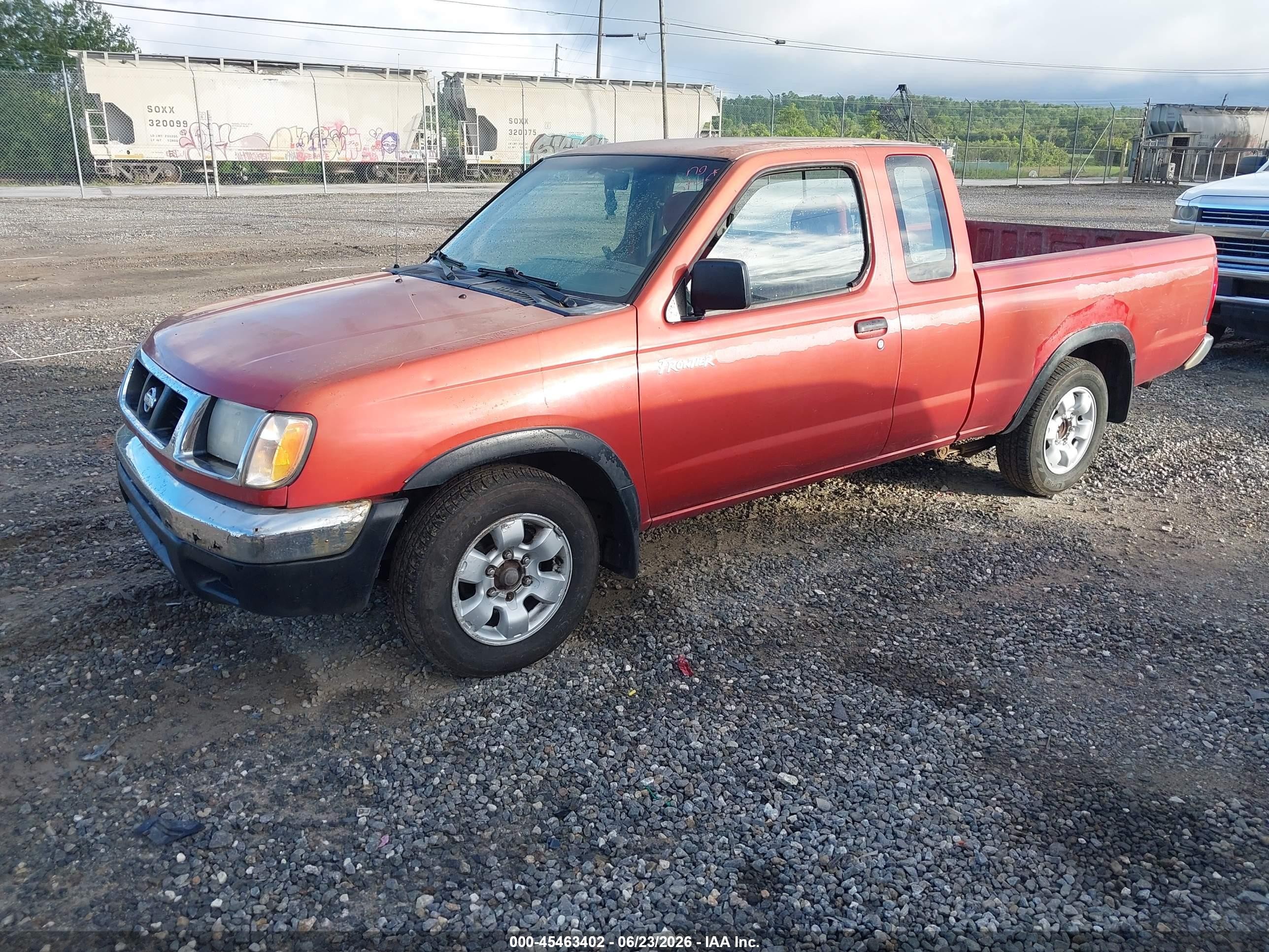 1998 Nissan Frontier   Orange vin: 1N6DD26S0WC300328
