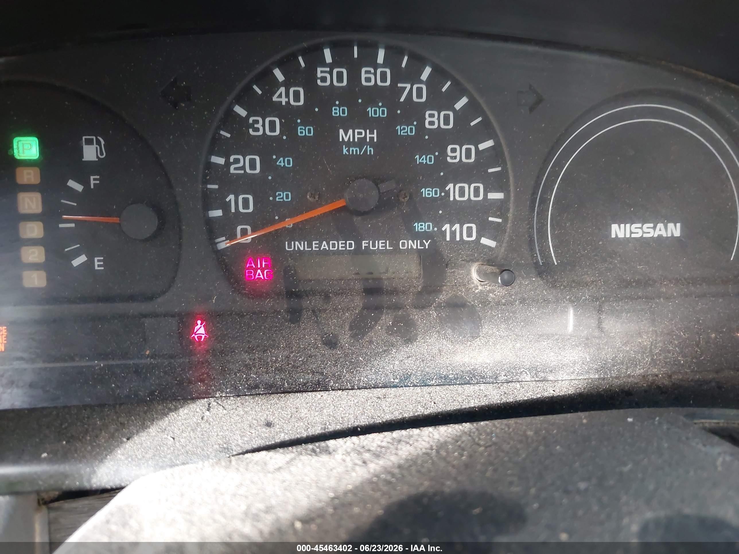 1998 Nissan Frontier   Orange vin: 1N6DD26S0WC300328