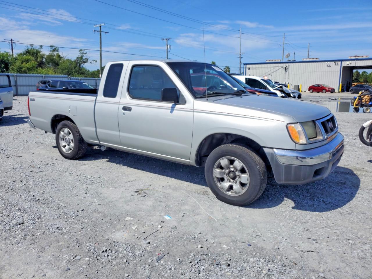 1999 Nissan Frontier Xe Silver vin: 1N6DD26S0XC301609