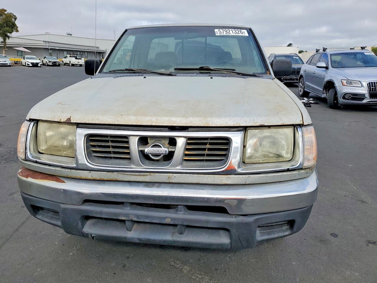 1999 Nissan Frontier Gray vin: 1N6DD26S0XC327577