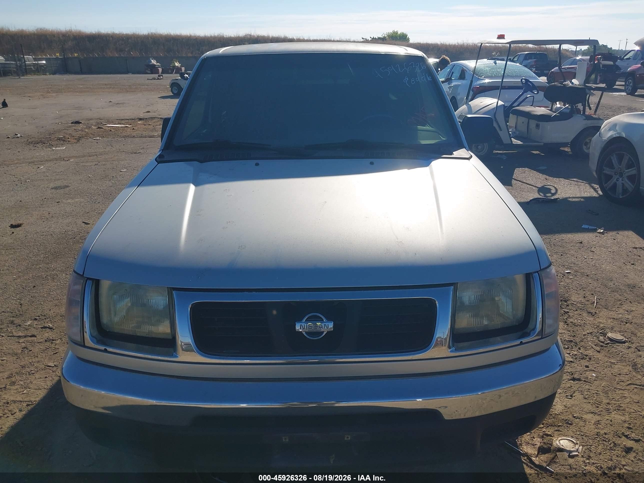 2000 Nissan Frontier Xe Gray vin: 1N6DD26S0YC355669