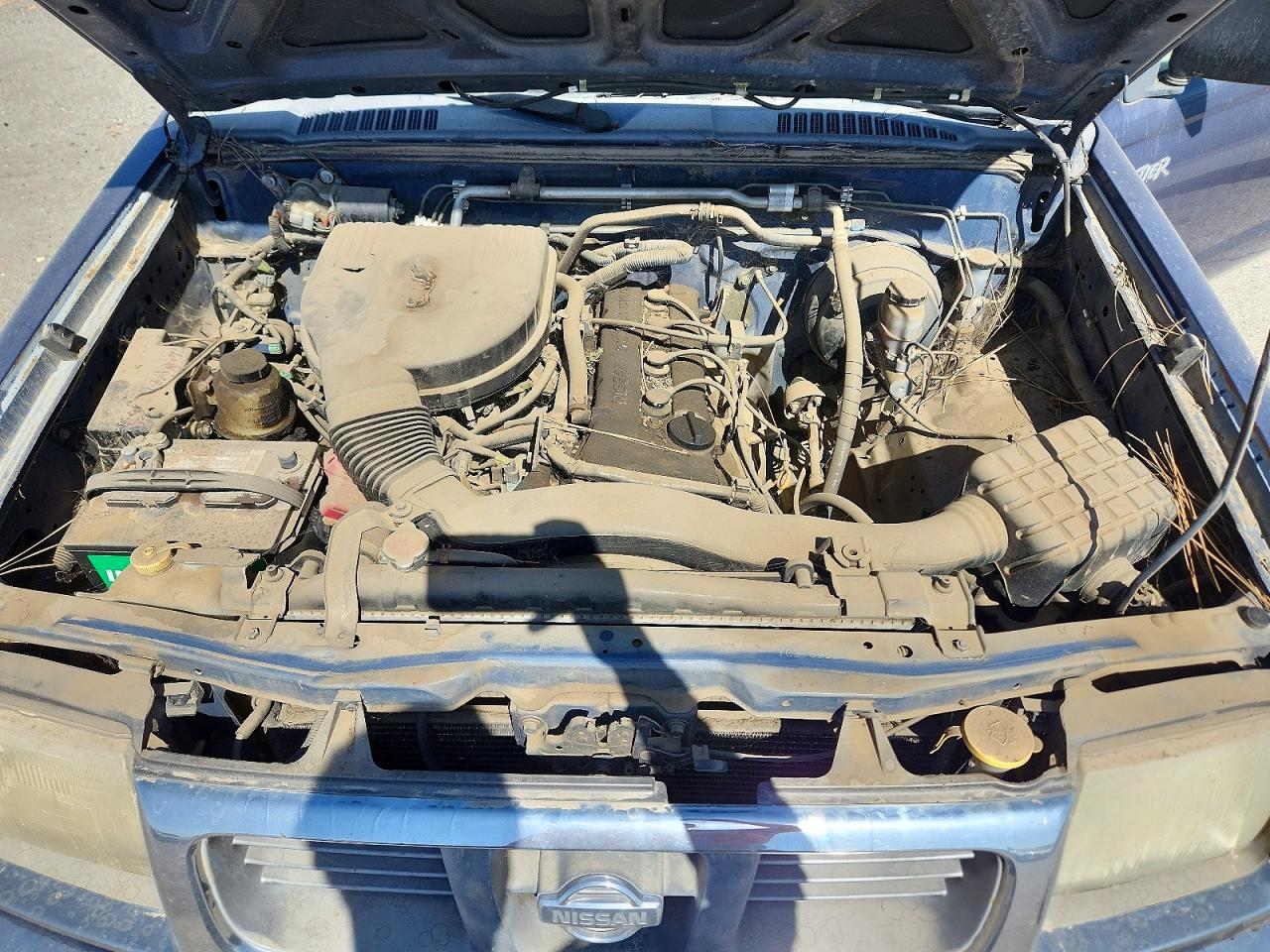 2000 Nissan Frontier Xe Blue vin: 1N6DD26S0YC378952