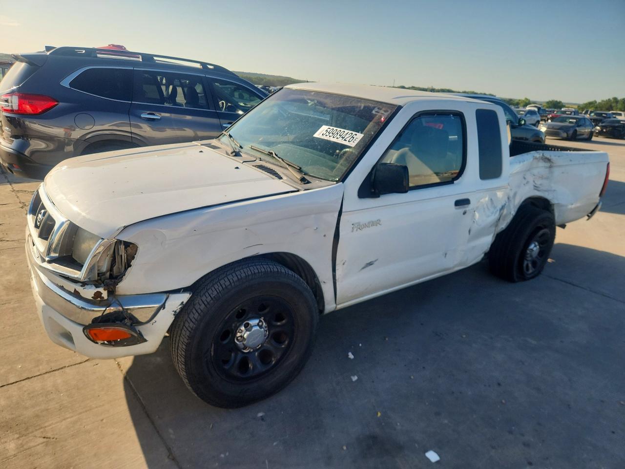 2000 Nissan Frontier White vin: 1N6DD26S0YC405843