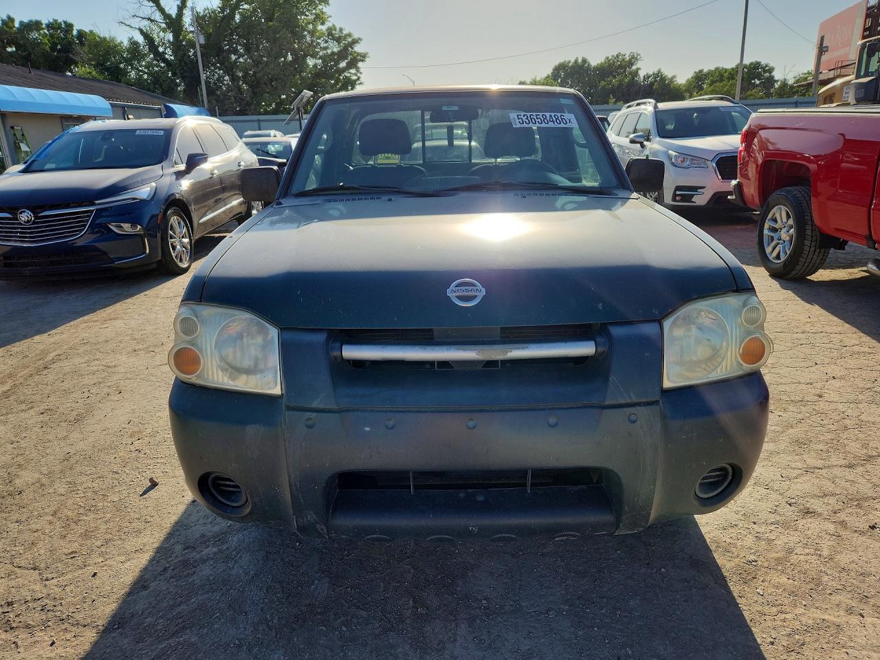 2002 Nissan Frontier King Cab Xe Green vin: 1N6DD26S12C320856