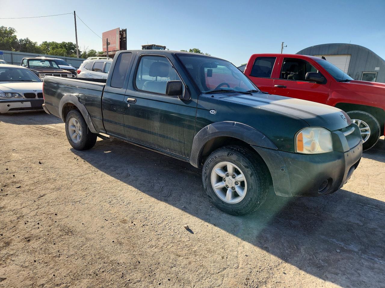 2002 Nissan Frontier King Cab Xe Green vin: 1N6DD26S12C320856