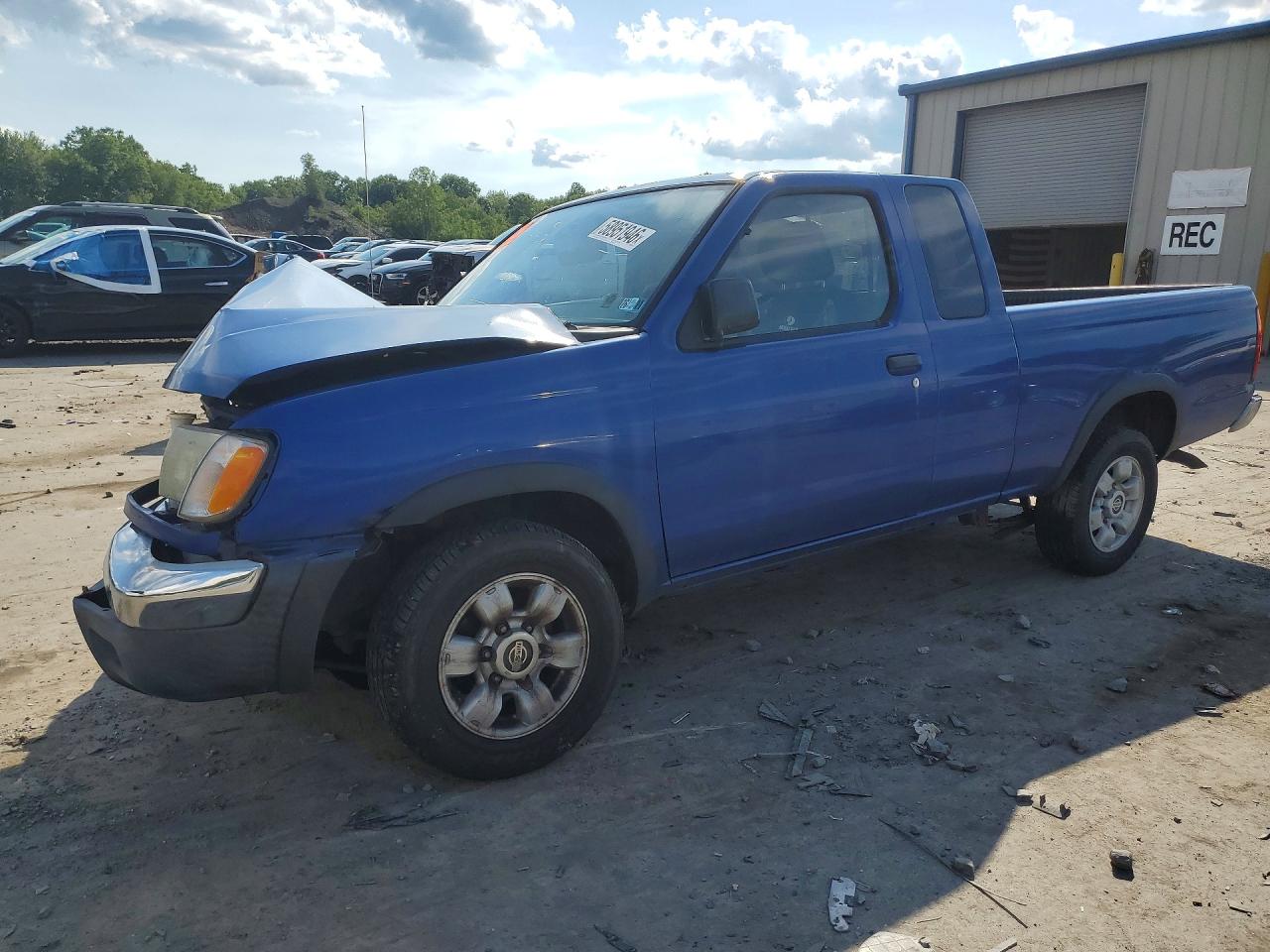 1998 Nissan Frontier Xe Blue vin: 1N6DD26S1WC379170