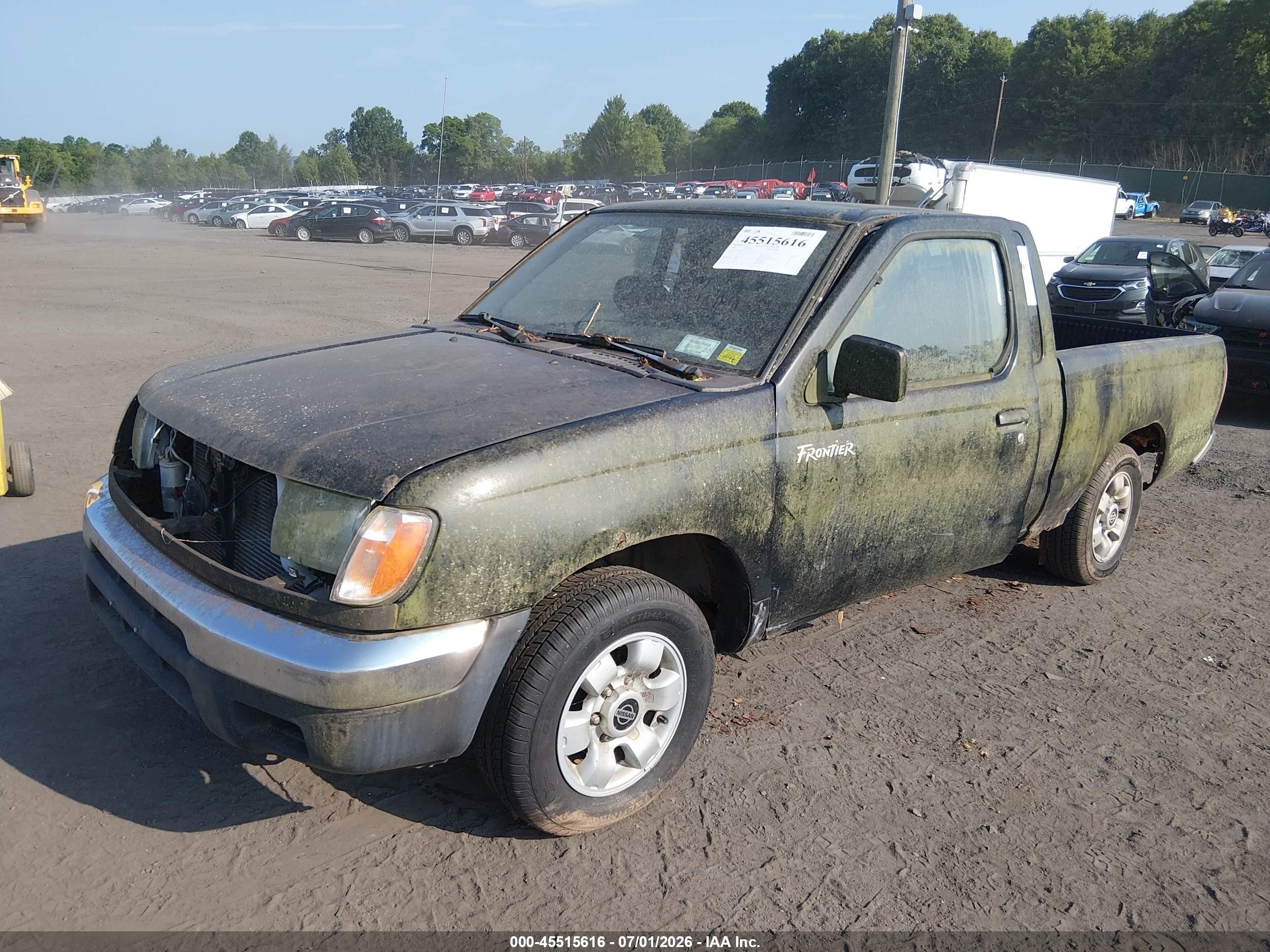 1999 Nissan Frontier Se/xe Black vin: 1N6DD26S1XC327409