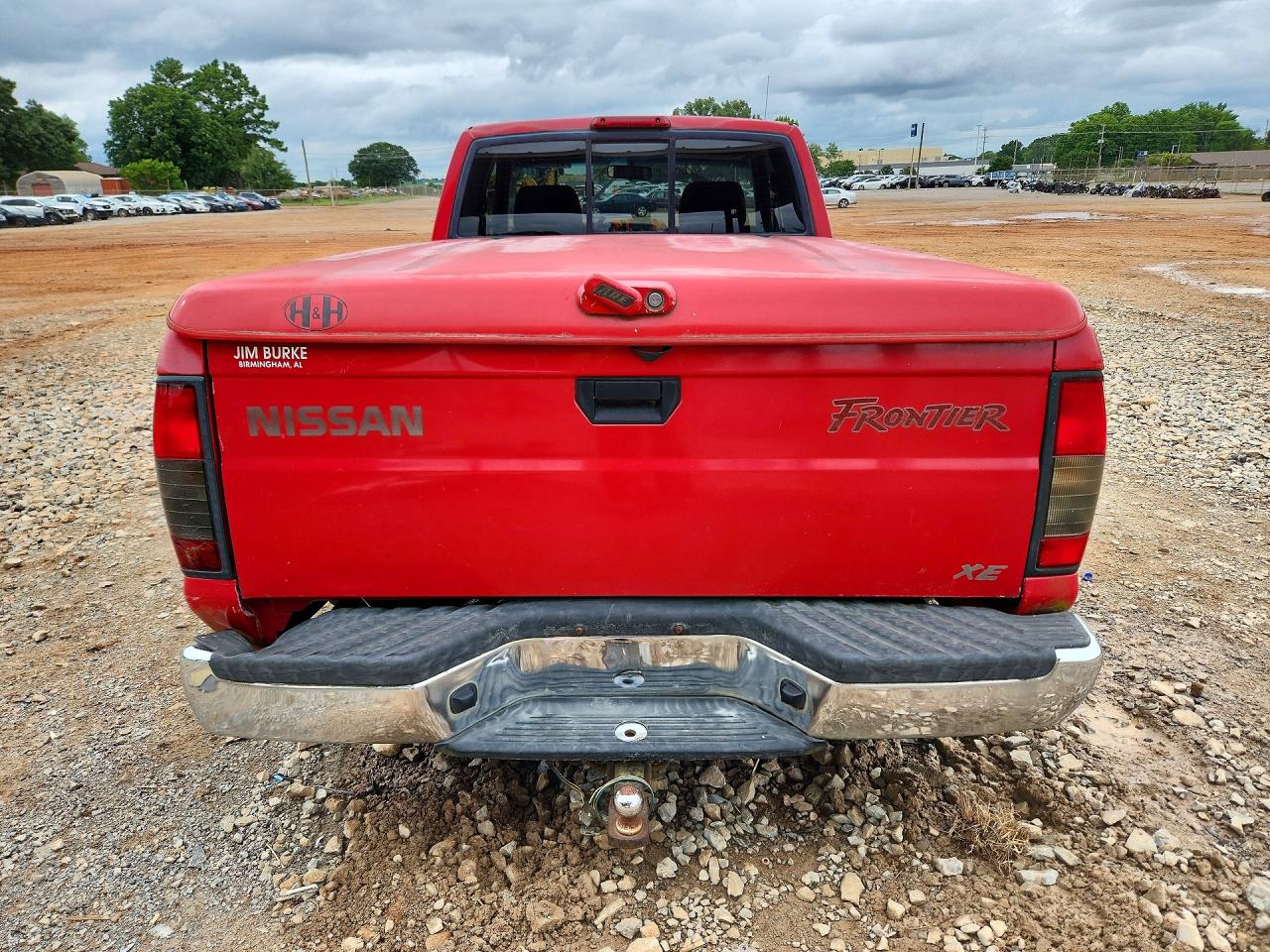 2000 Nissan Frontier King Cab Xe Red vin: 1N6DD26S1YC357706