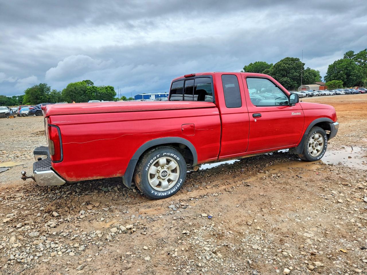 2000 Nissan Frontier King Cab Xe Red vin: 1N6DD26S1YC357706