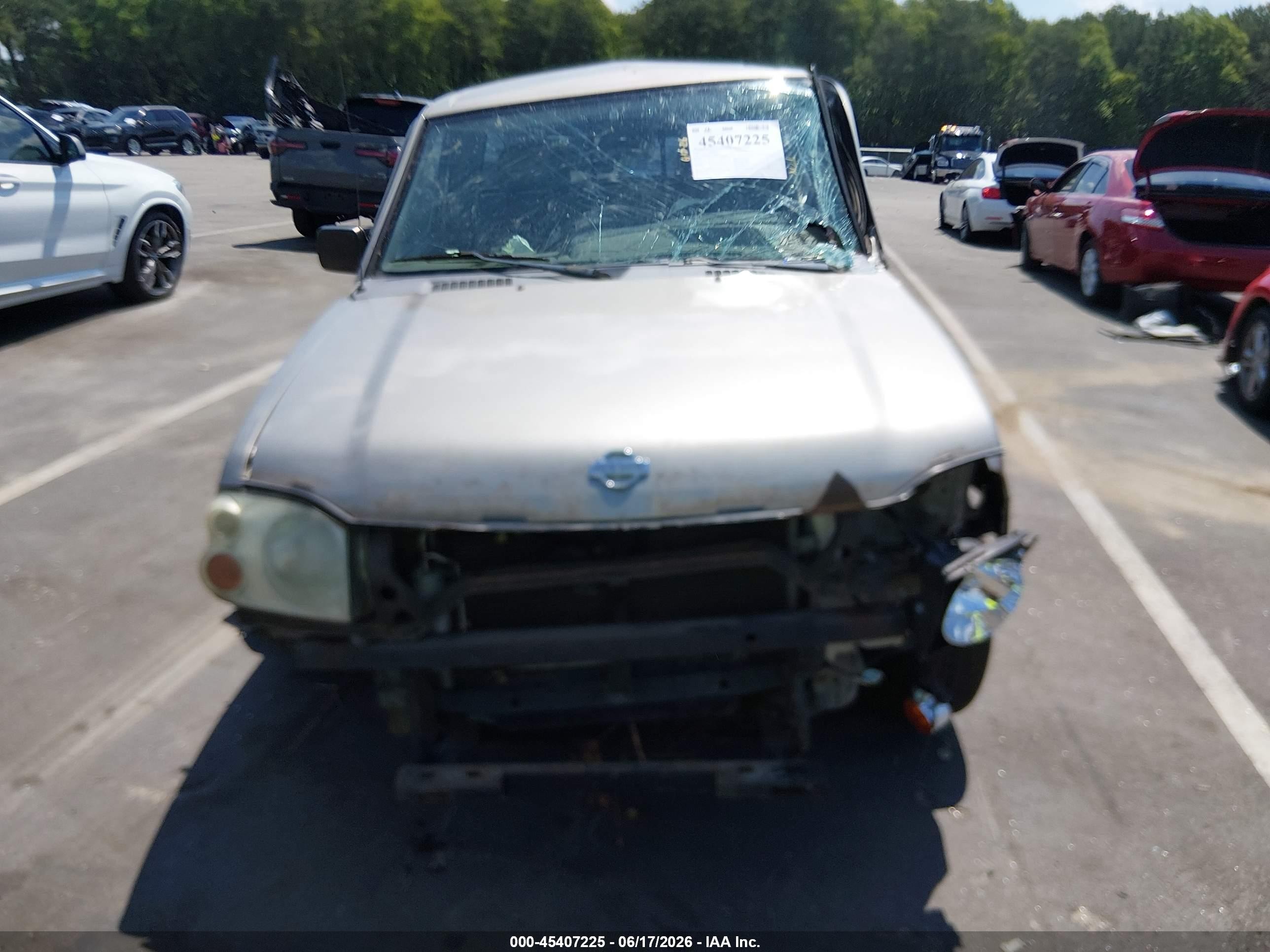 2001 Nissan Frontier Xe Champagne vin: 1N6DD26S21C375623
