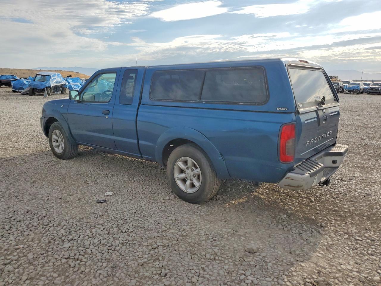 2002 Nissan Frontier Standard Синий vin: 1N6DD26S22C330263