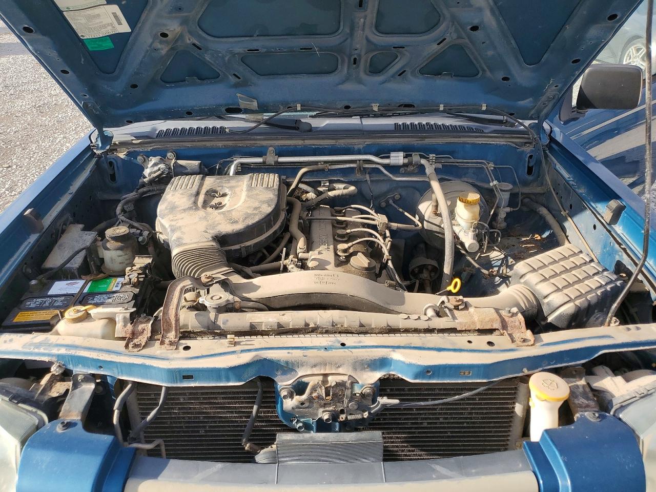 2002 Nissan Frontier Standard Синий vin: 1N6DD26S22C330263