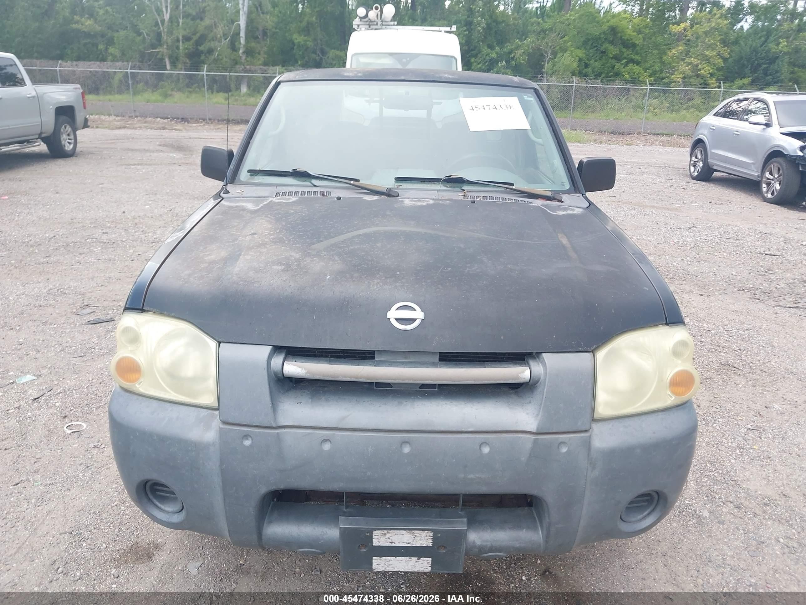 2002 Nissan Frontier Xe Black vin: 1N6DD26S22C379124