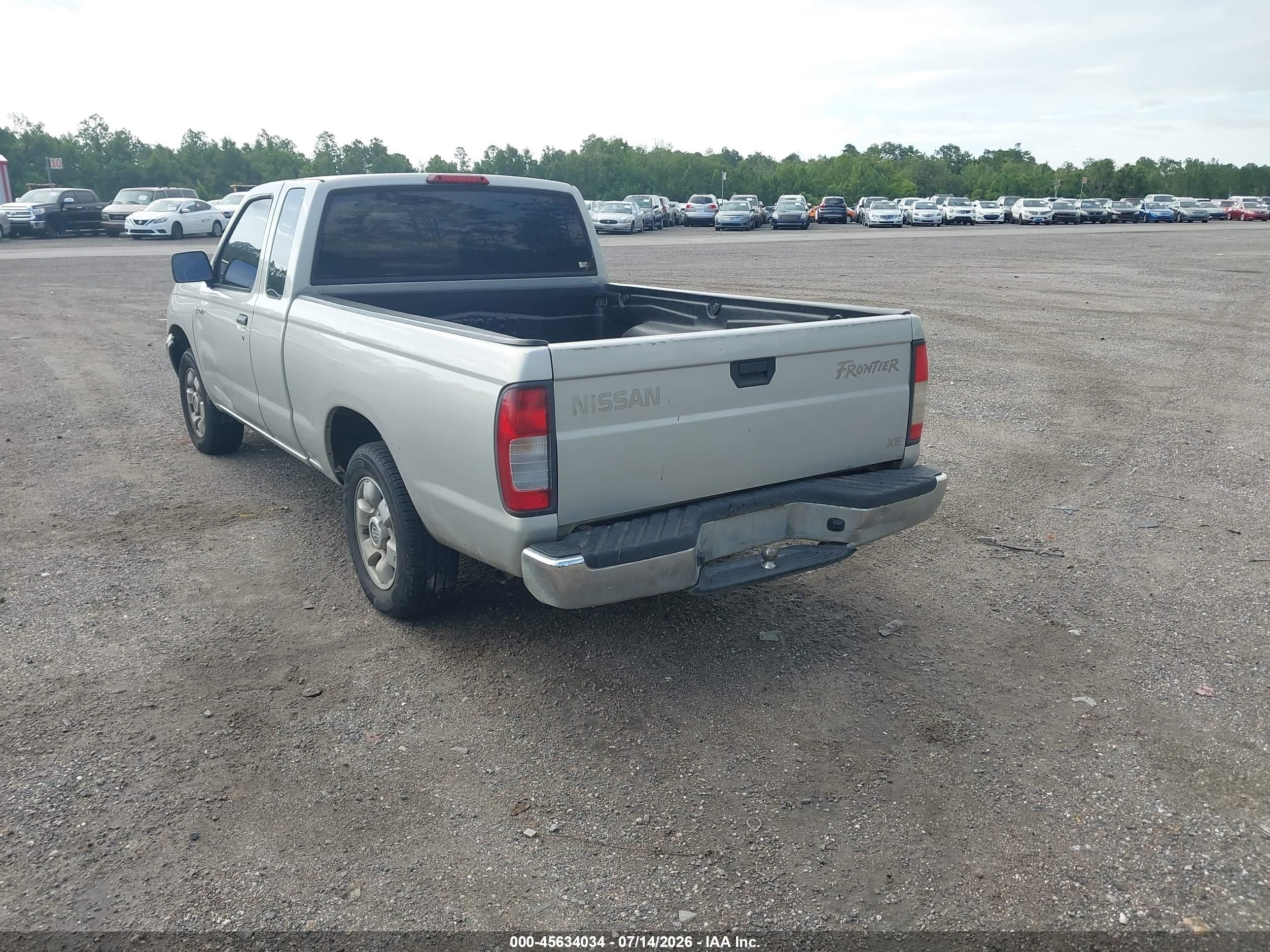1998 Nissan Frontier Se/xe Silver vin: 1N6DD26S2WC337199