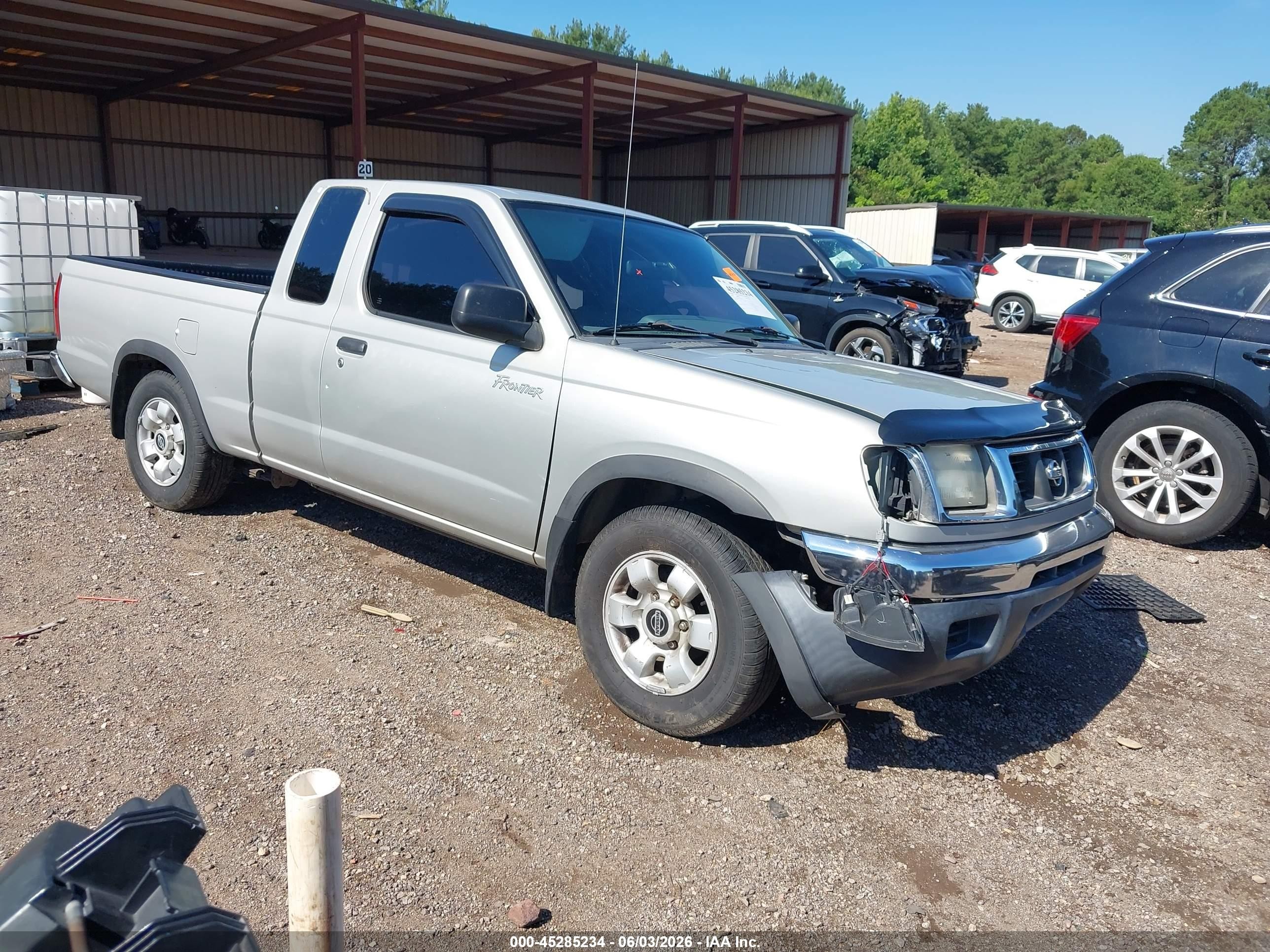 1998 Nissan Frontier Se/xe Silver vin: 1N6DD26S2WC385267