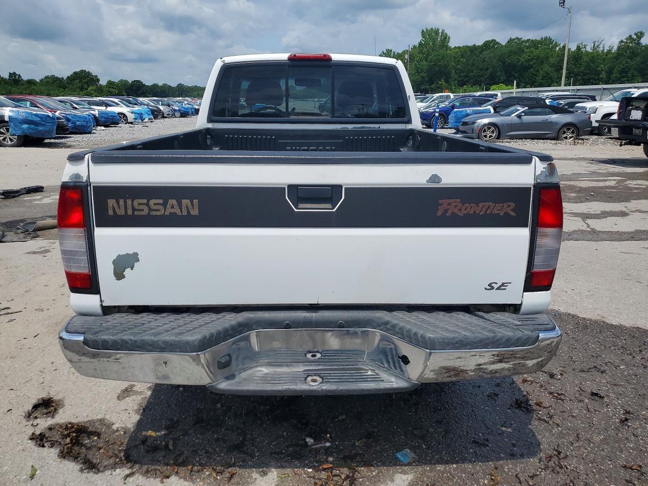 1999 Nissan Frontier Xe White vin: 1N6DD26S2XC343750