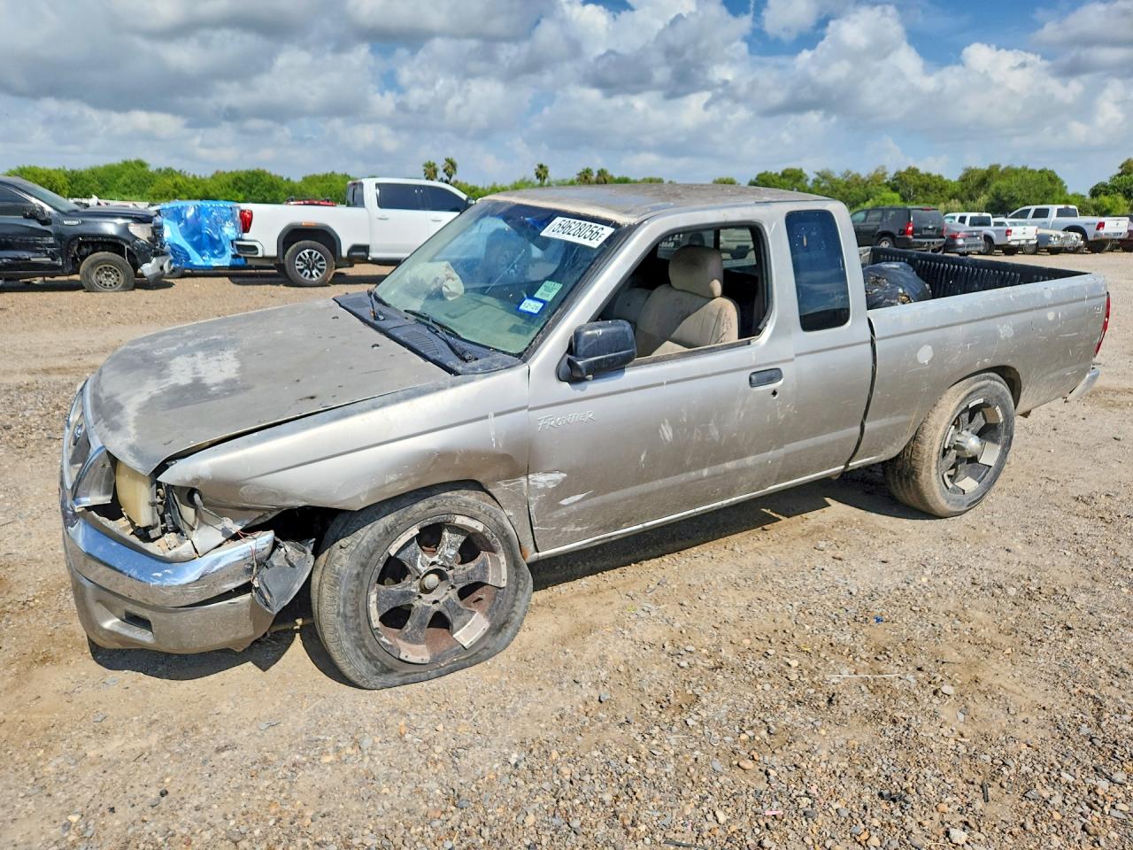 2000 Nissan Frontier King Cab Xe Brown vin: 1N6DD26S2YC358203