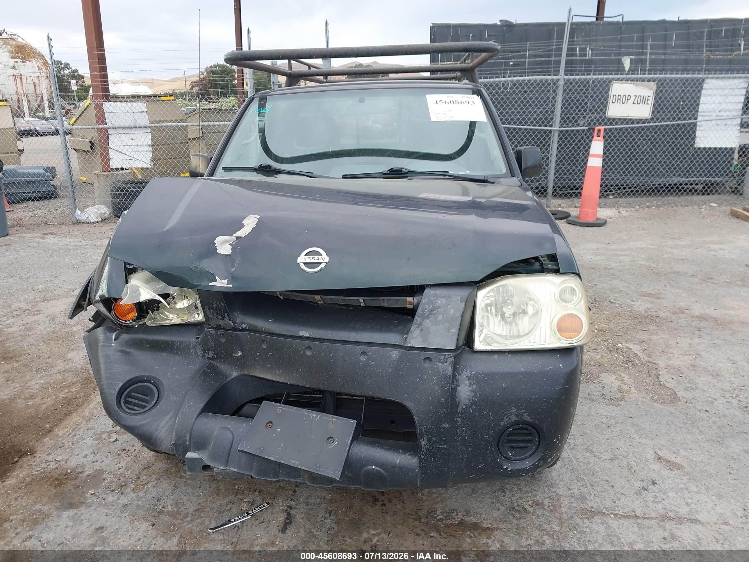 2002 Nissan Frontier Xe Зеленый vin: 1N6DD26S32C325511