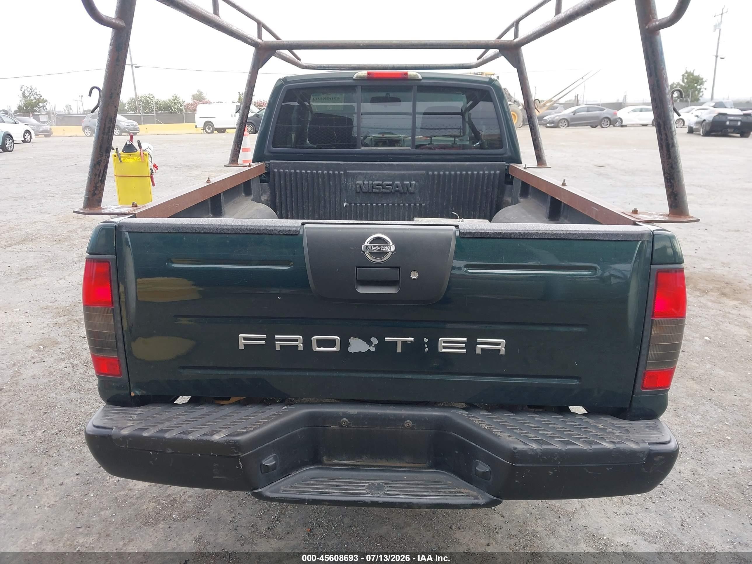 2002 Nissan Frontier Xe Зеленый vin: 1N6DD26S32C325511
