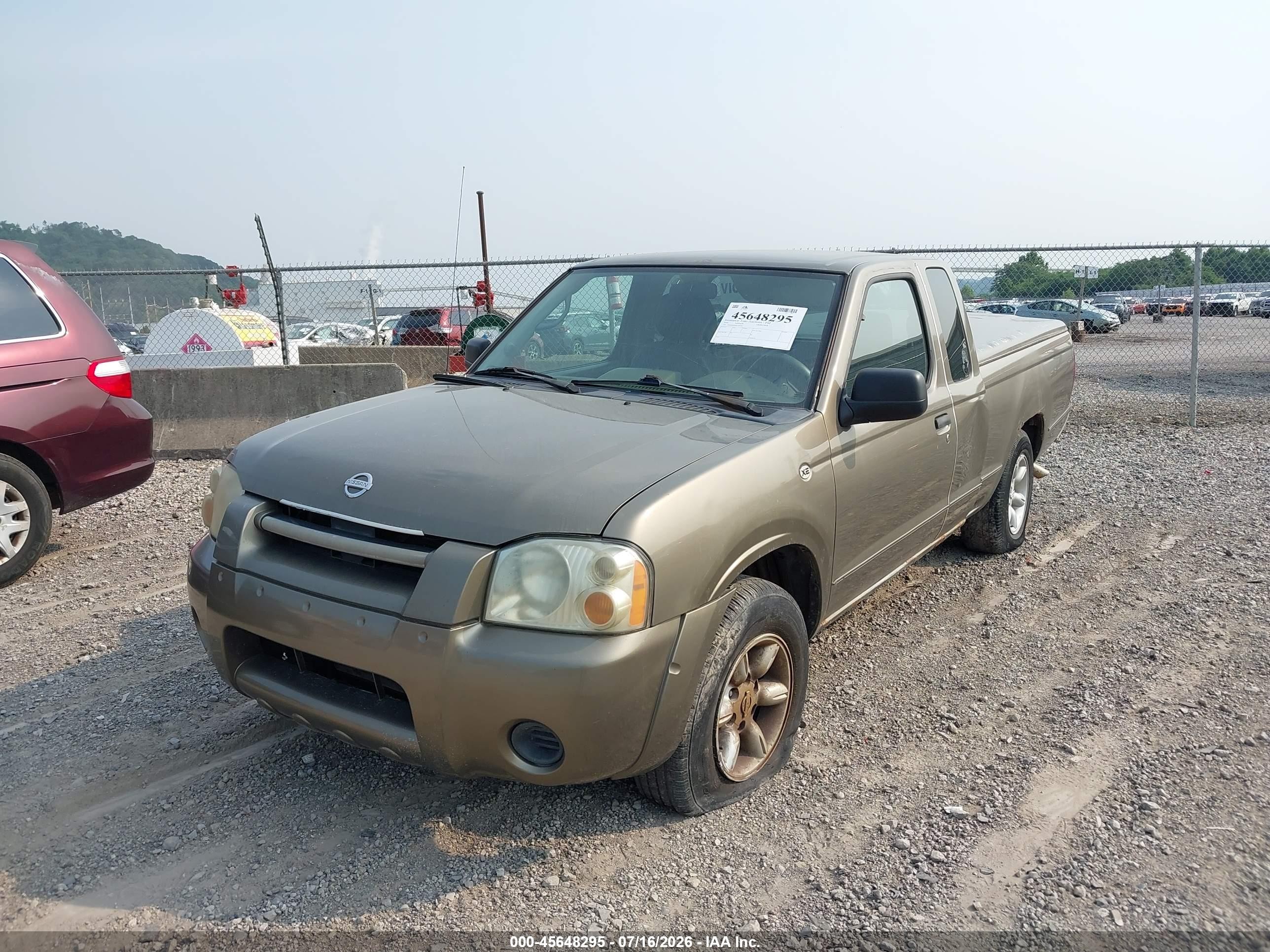 2002 Nissan Frontier Xe Tan vin: 1N6DD26S32C359142