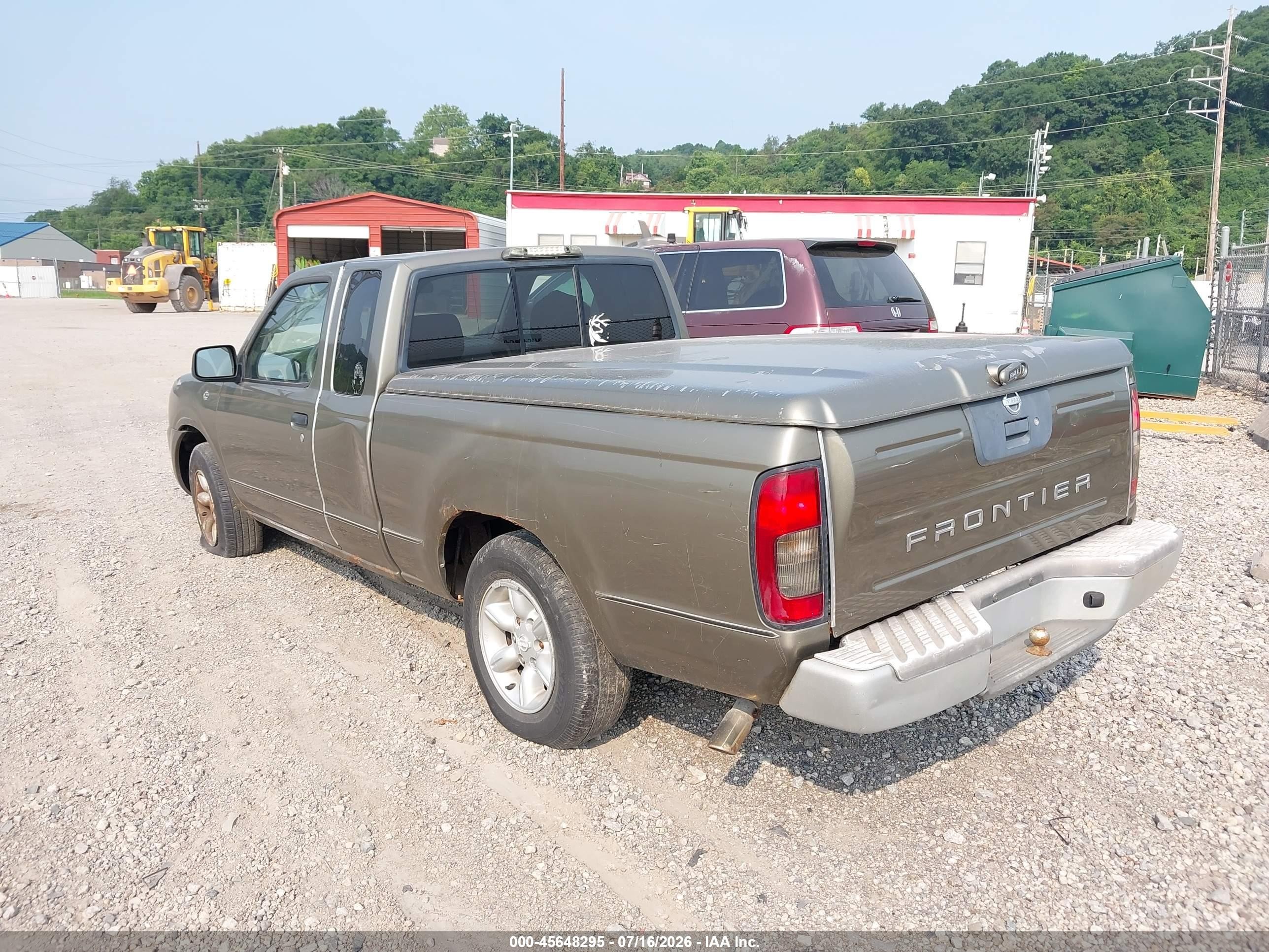 2002 Nissan Frontier Xe Tan vin: 1N6DD26S32C359142