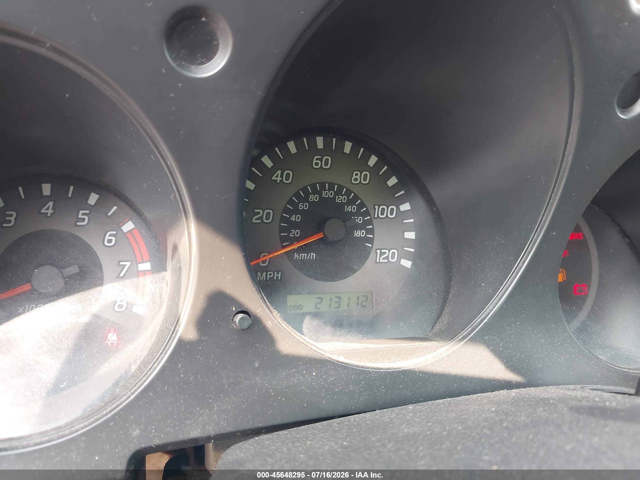 2002 Nissan Frontier Xe Tan vin: 1N6DD26S32C359142