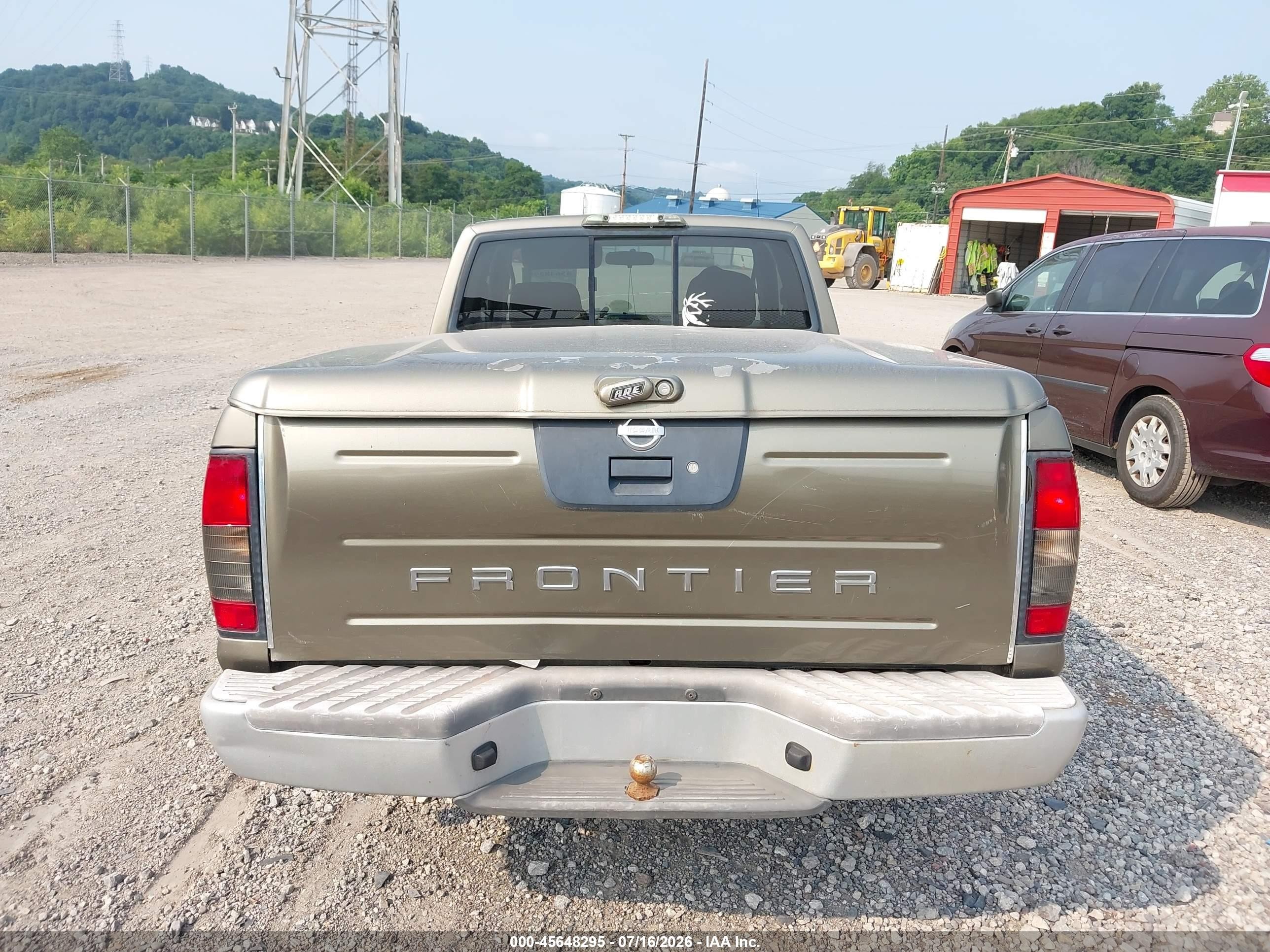 2002 Nissan Frontier Xe Tan vin: 1N6DD26S32C359142