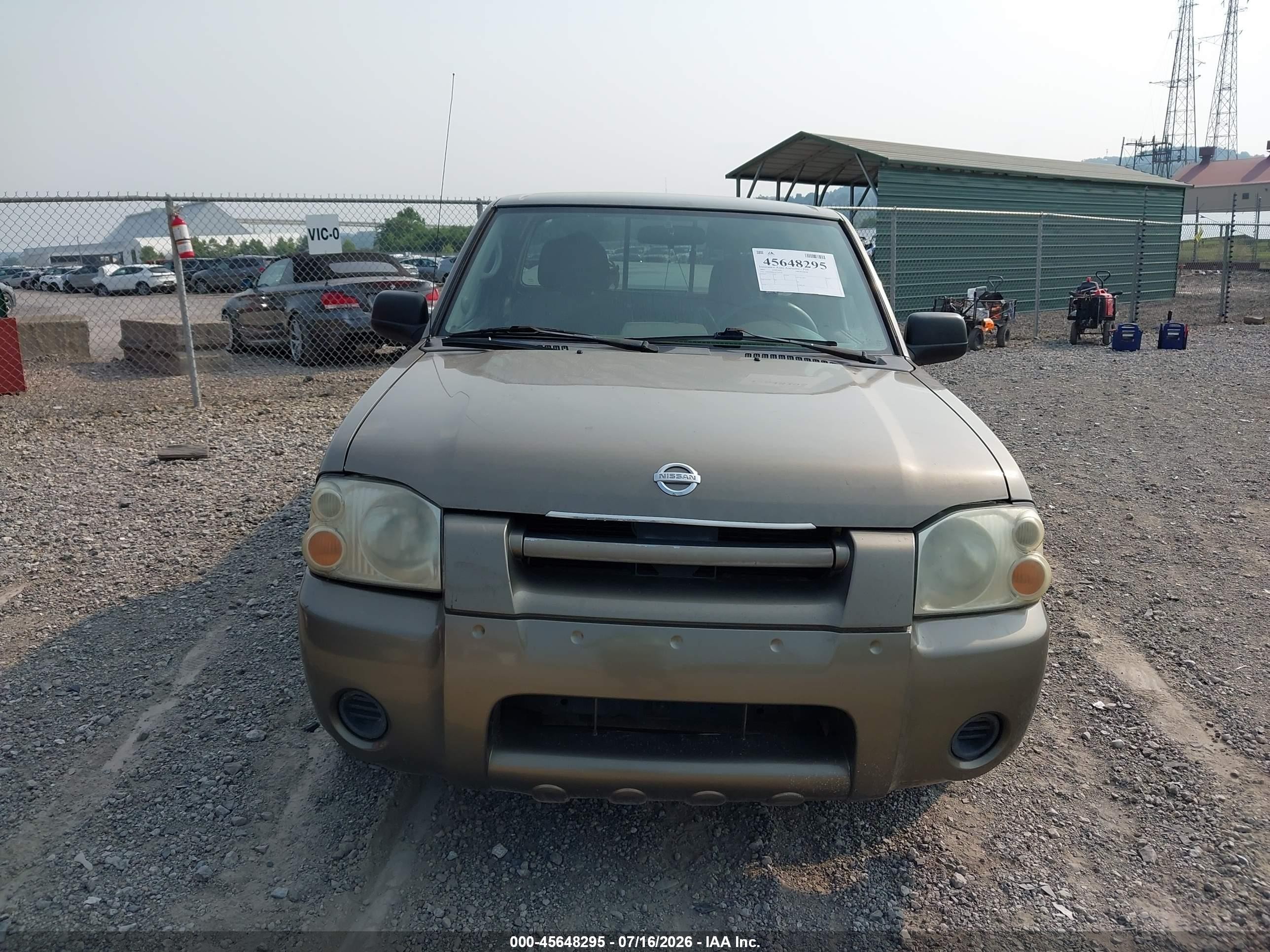2002 Nissan Frontier Xe Tan vin: 1N6DD26S32C359142