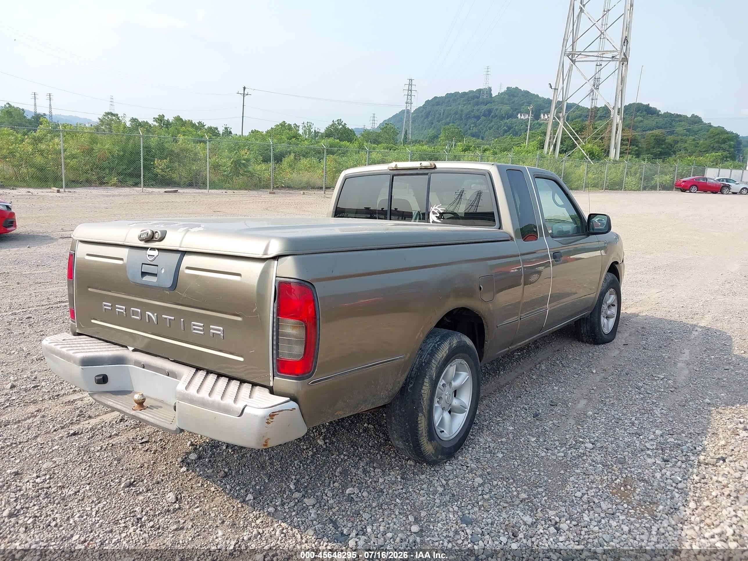 2002 Nissan Frontier Xe Tan vin: 1N6DD26S32C359142