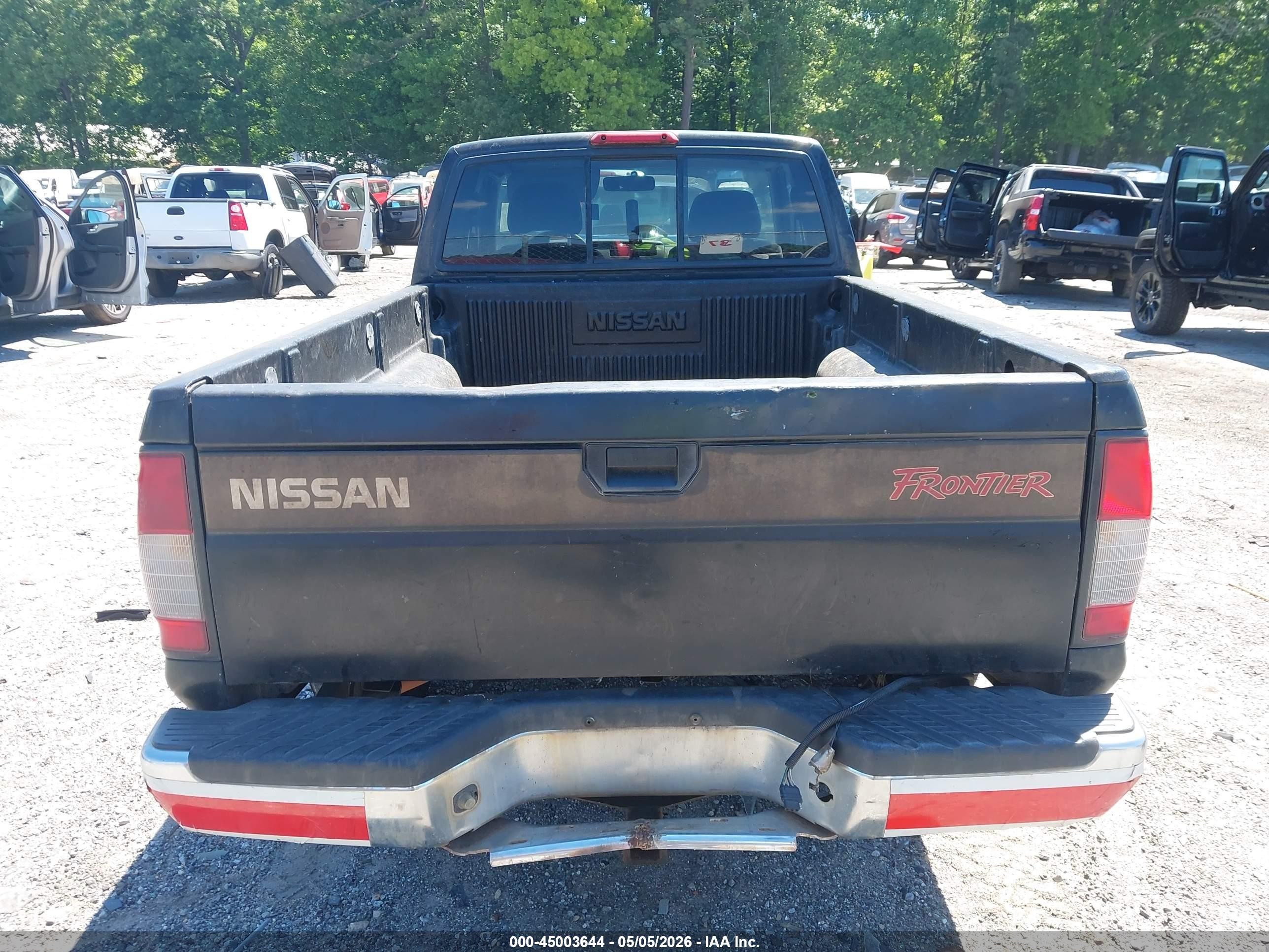 1998 Nissan Frontier Se/xe Black vin: 1N6DD26S3WC315759